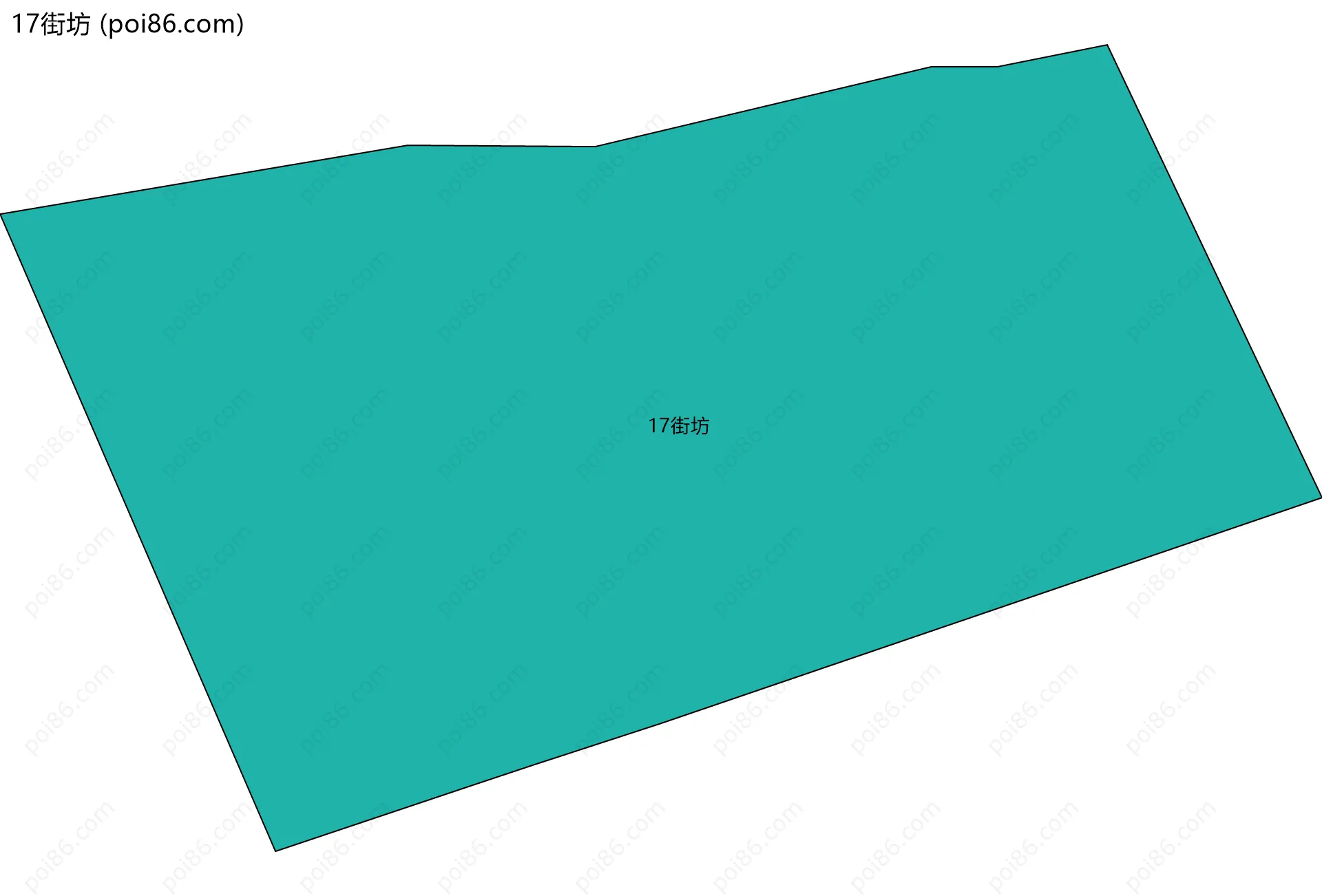 17街坊边界地图