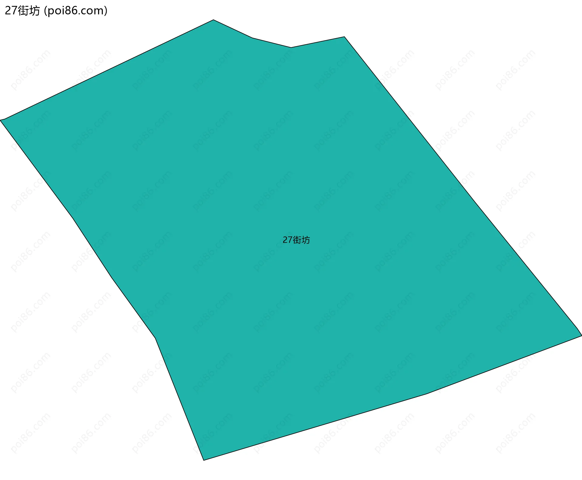 27街坊边界地图