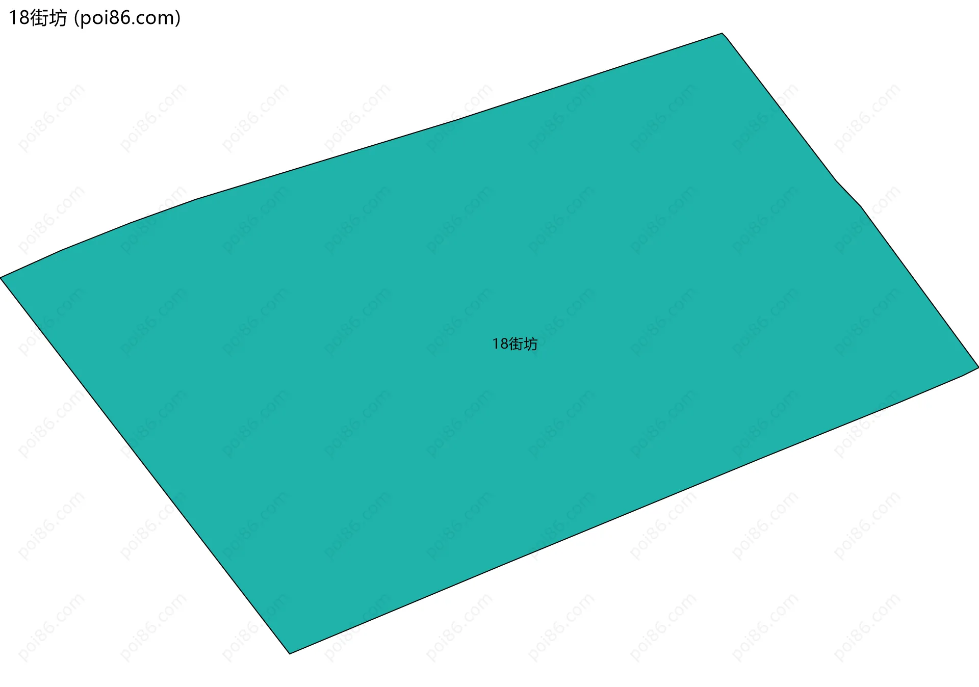 18街坊边界地图