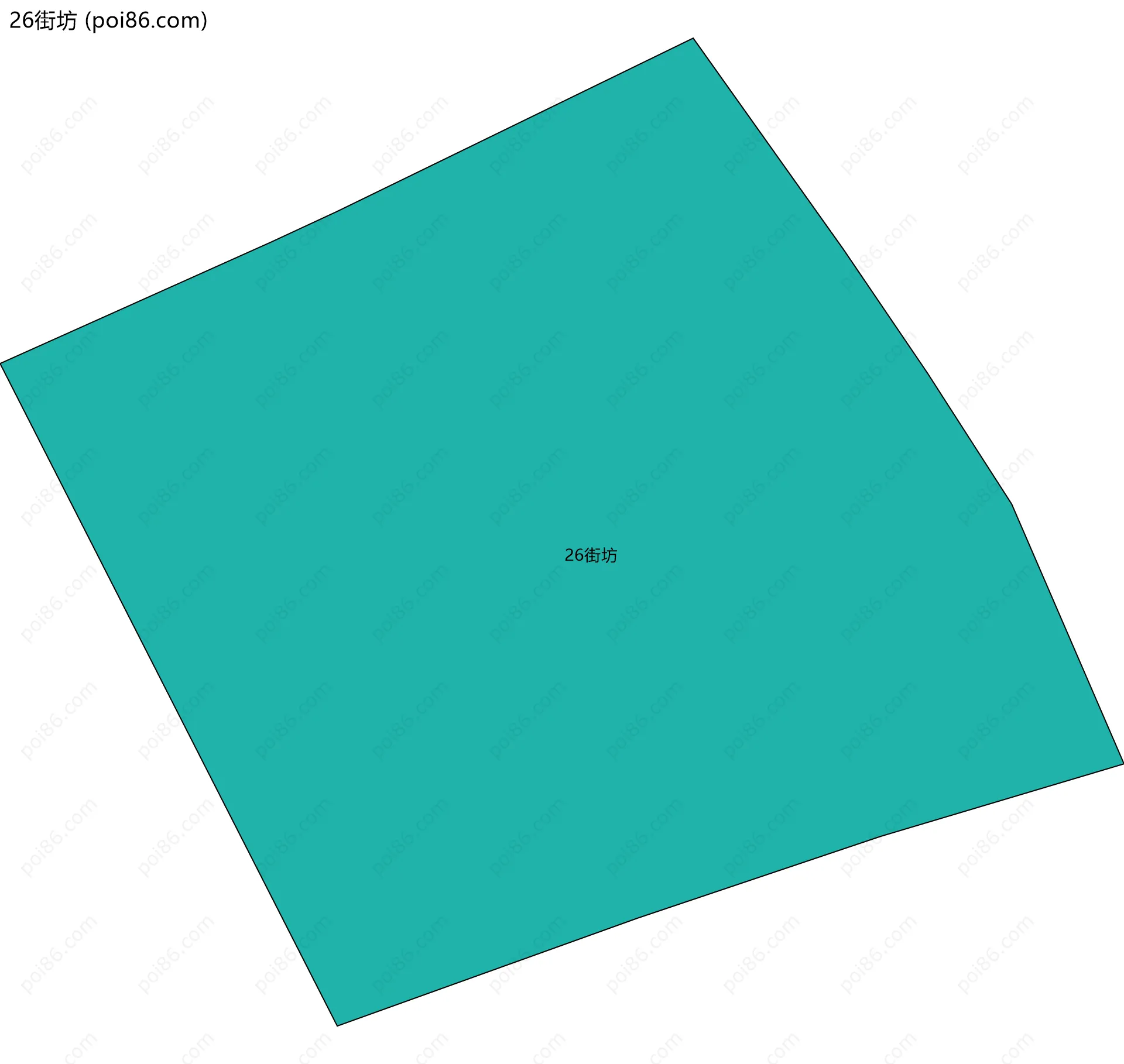 26街坊边界地图