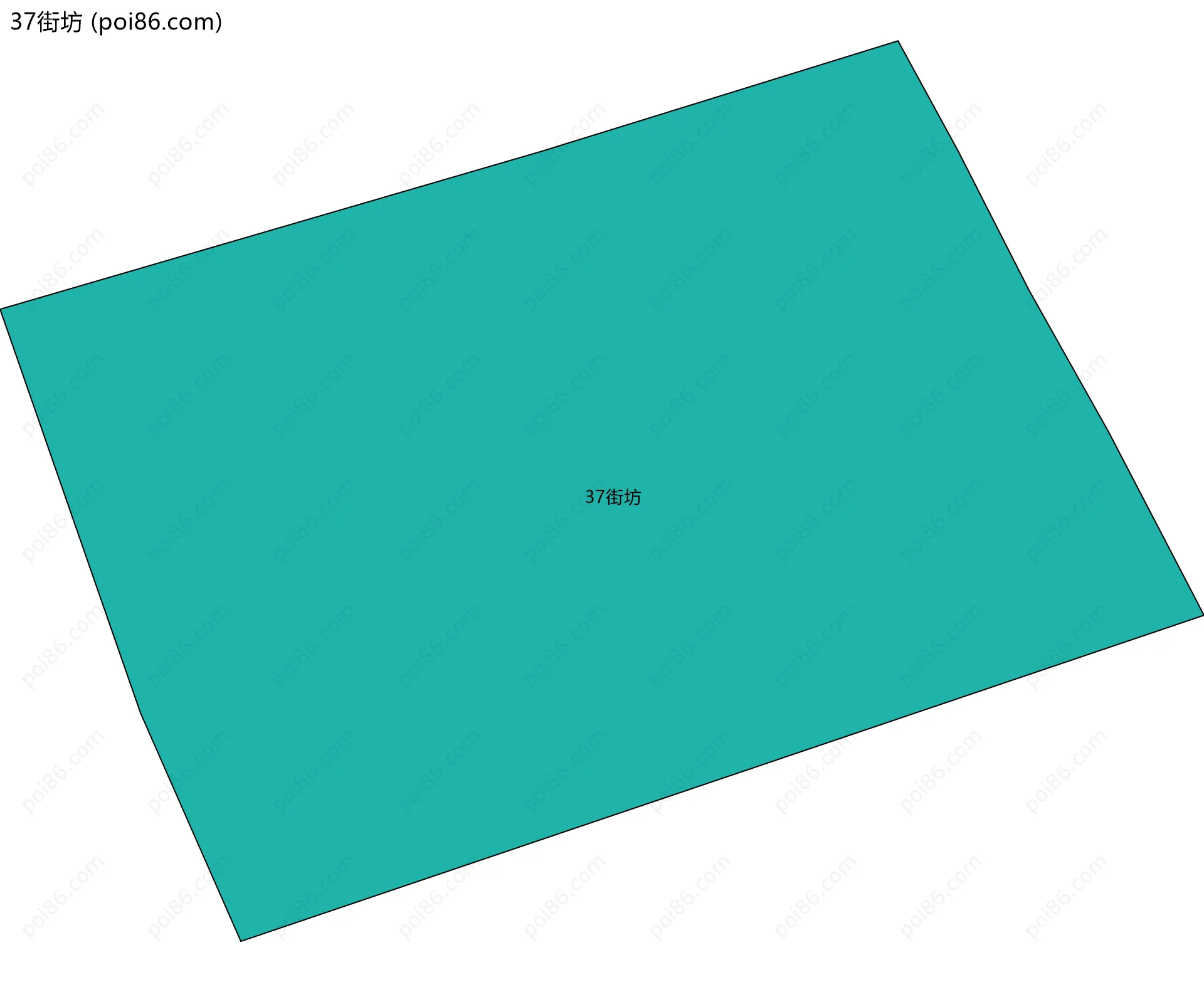 37街坊边界地图