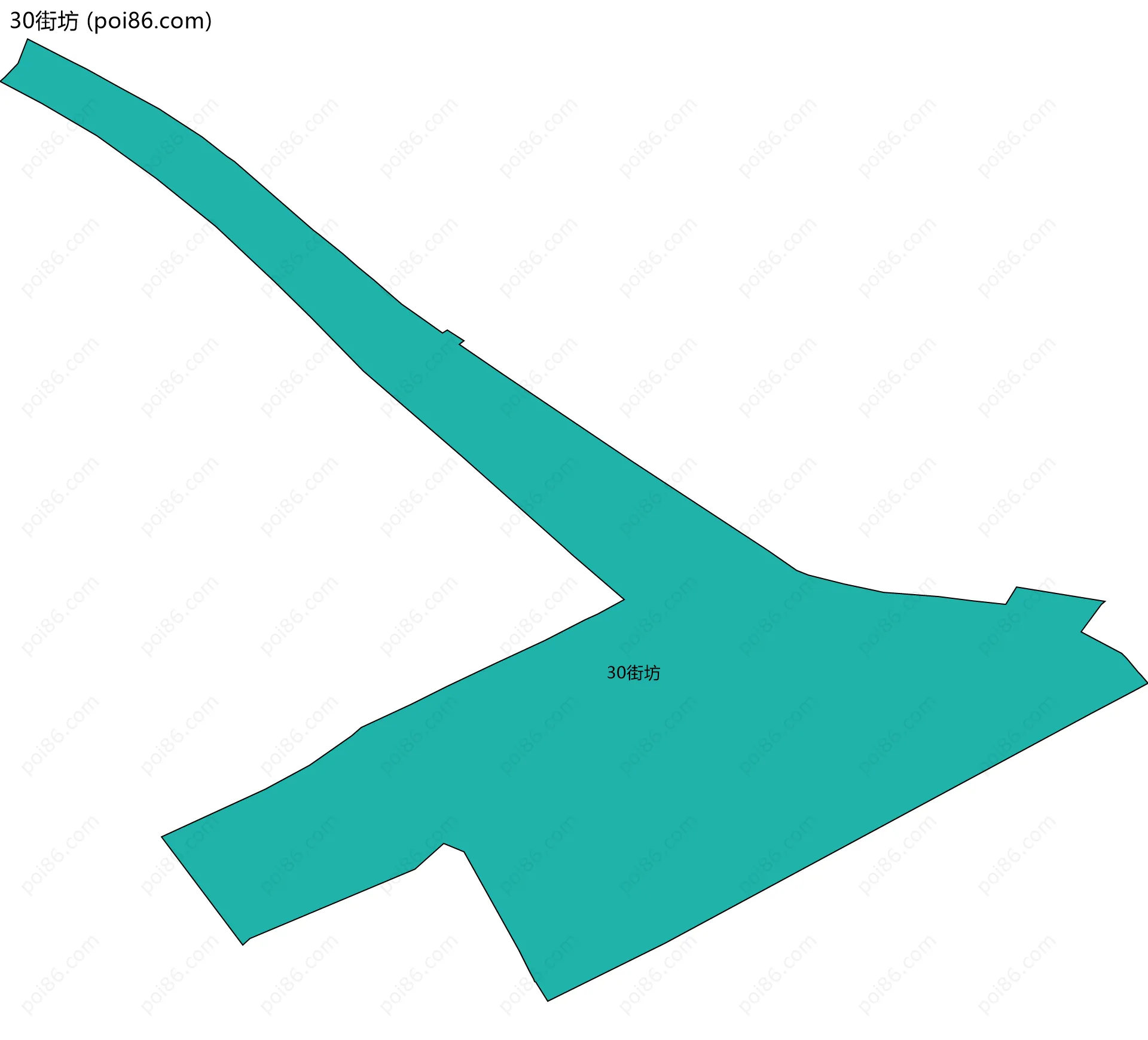 30街坊边界地图