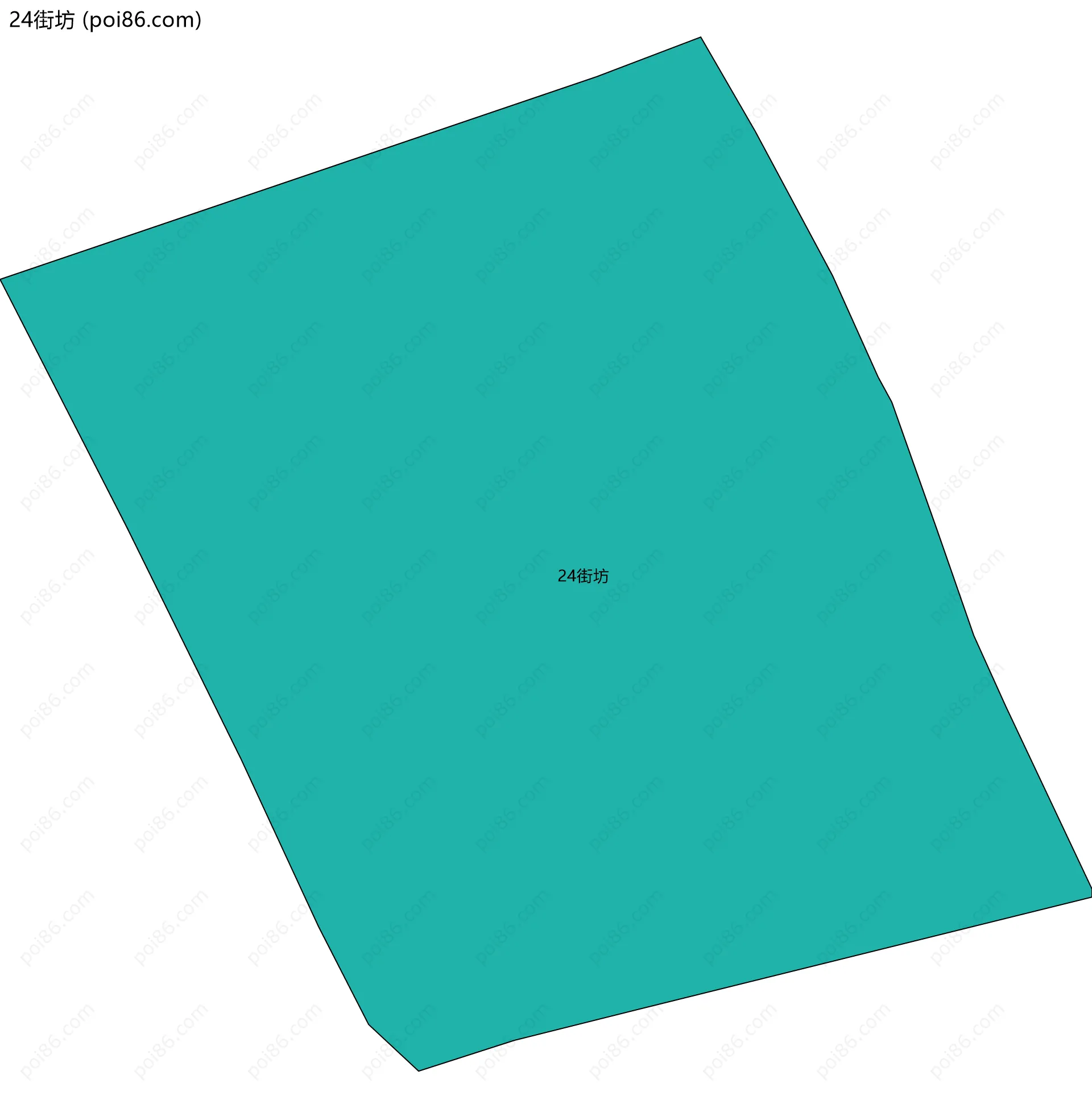 24街坊边界地图