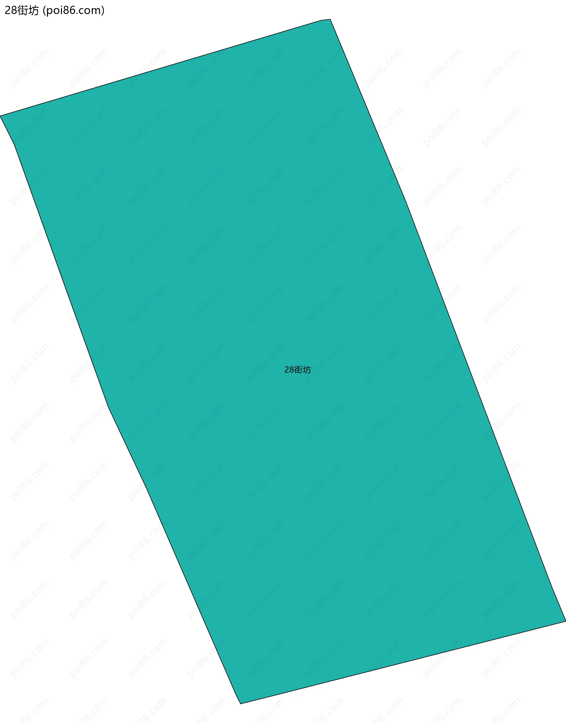 28街坊边界地图