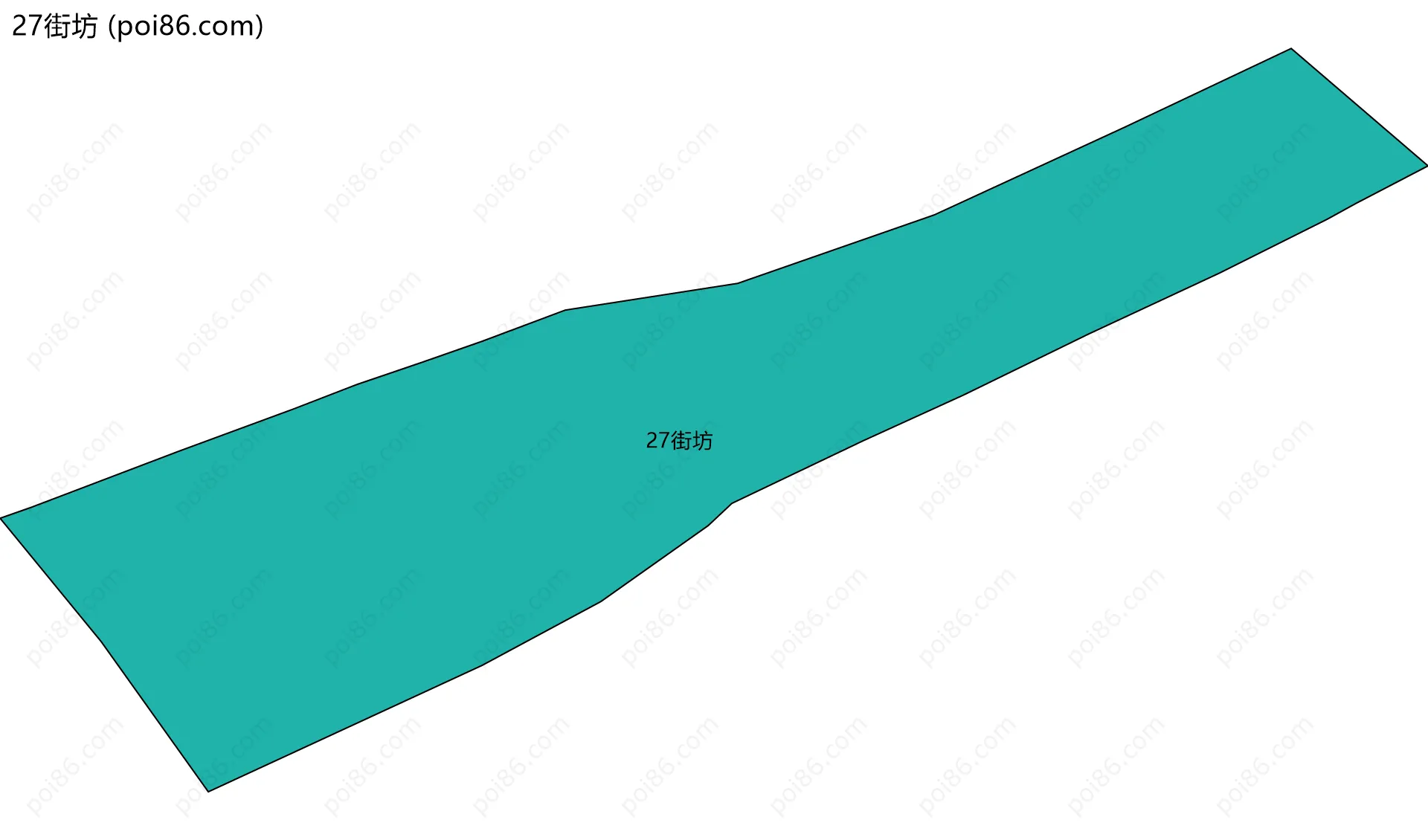 27街坊边界地图