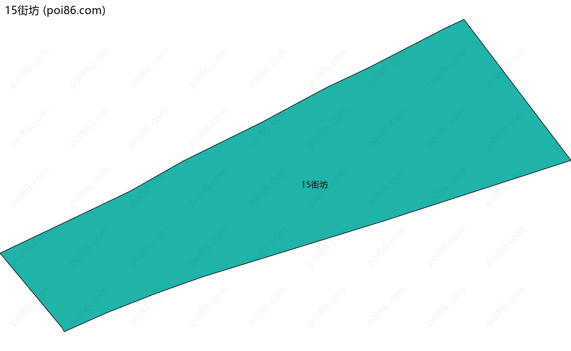 15街坊边界地图