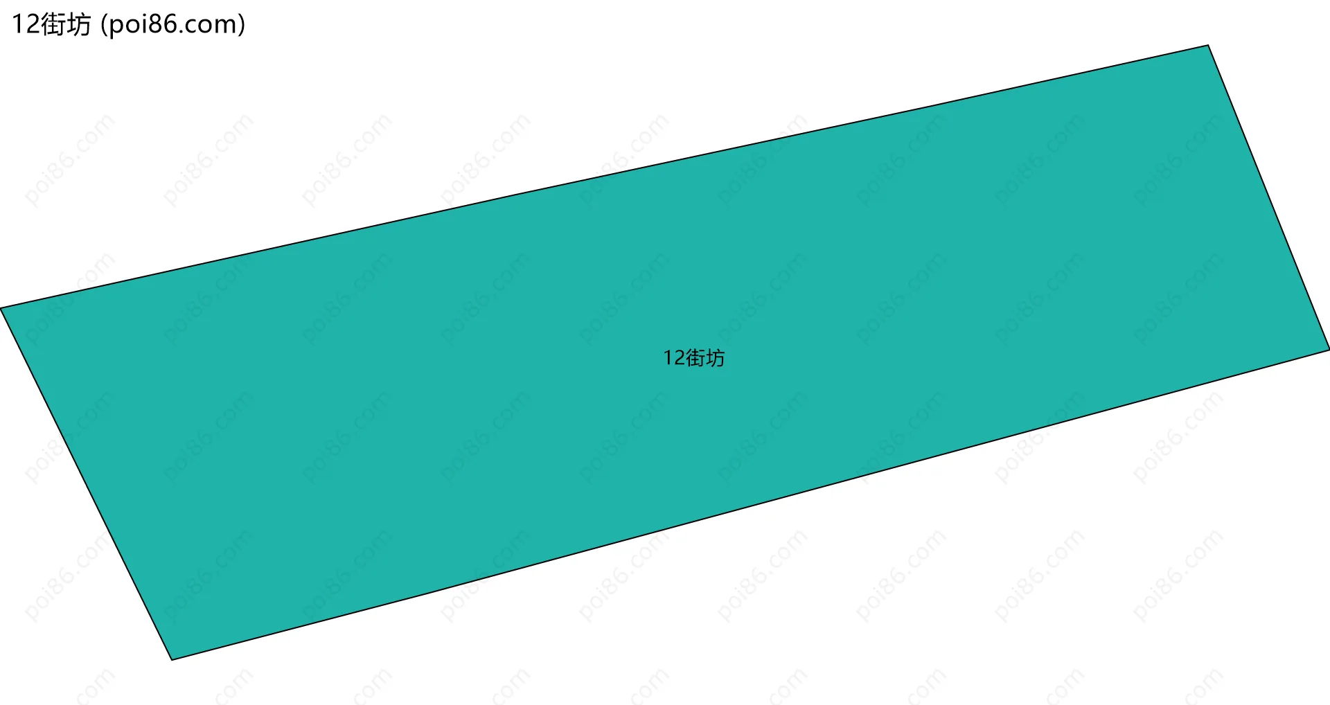 12街坊边界地图