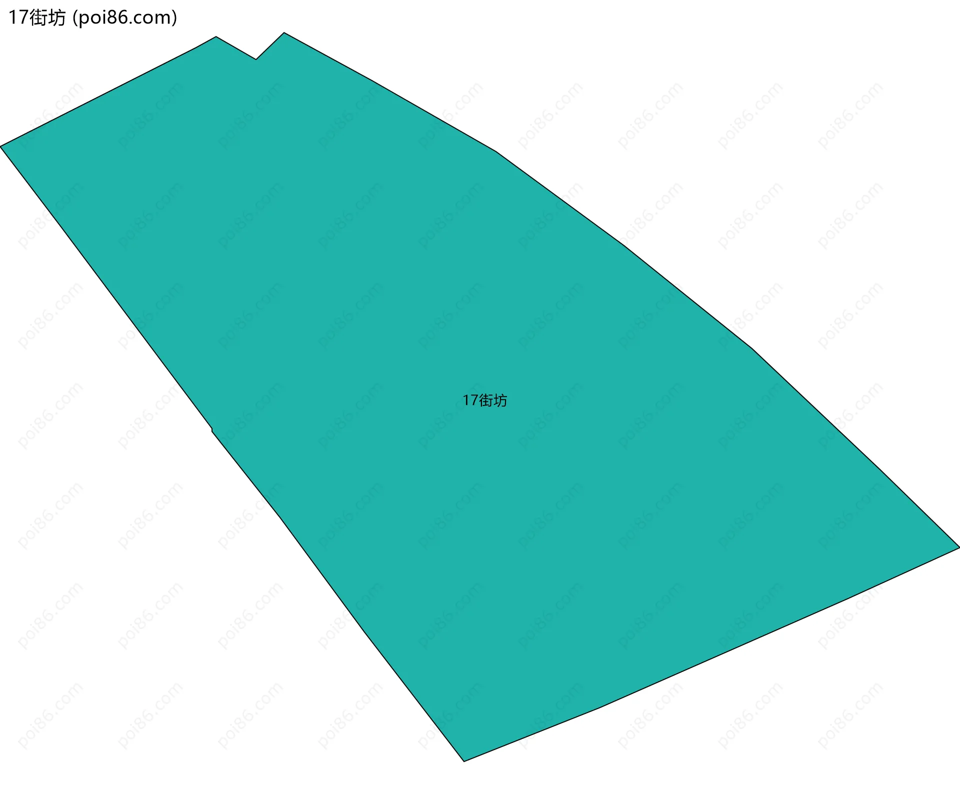 17街坊边界地图