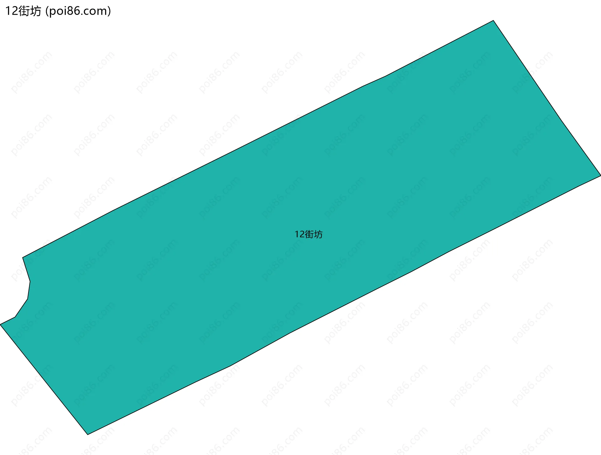 12街坊边界地图