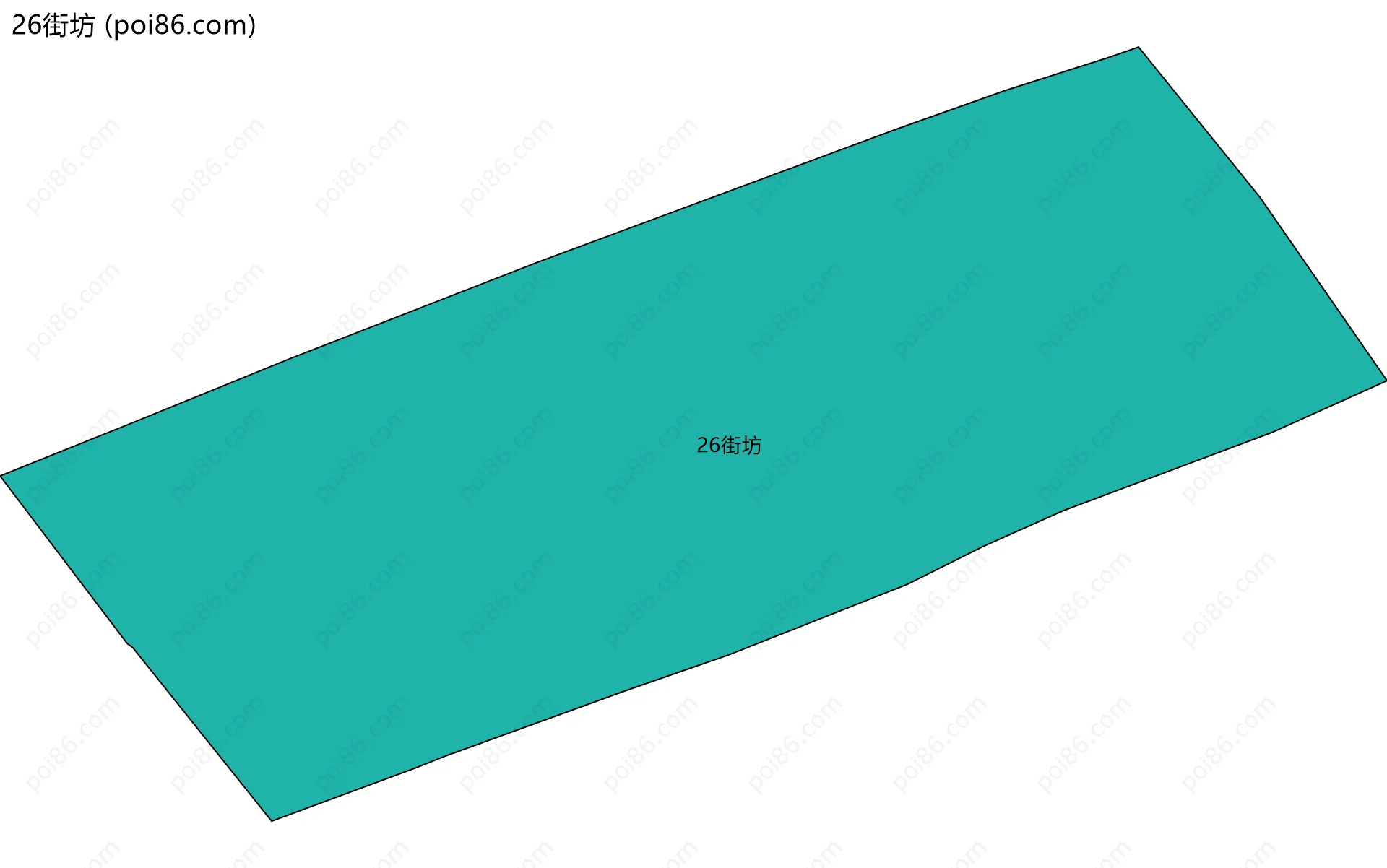 26街坊边界地图