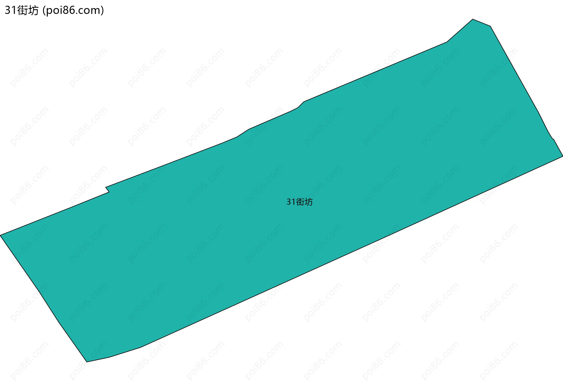 31街坊边界地图