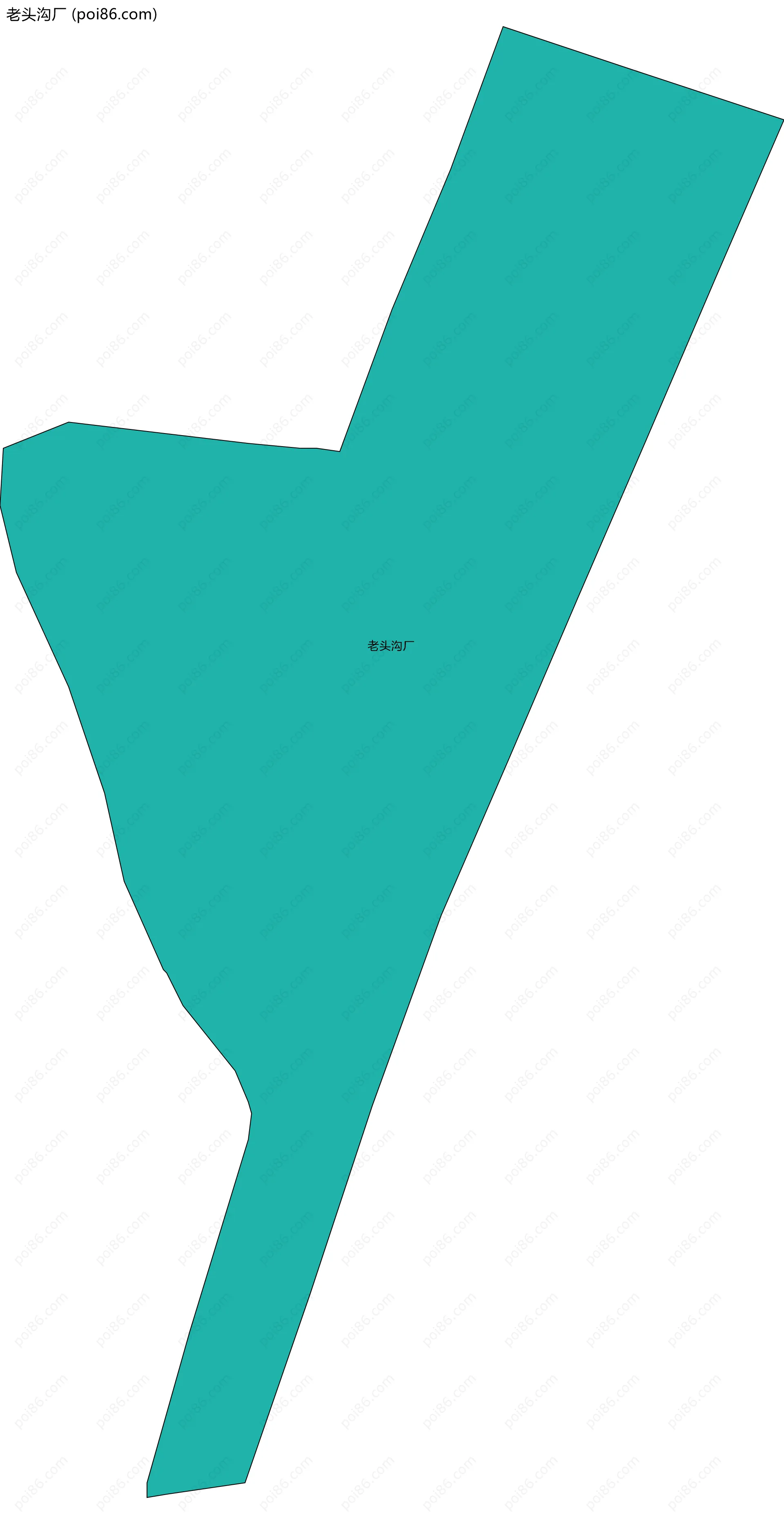 老头沟厂边界地图