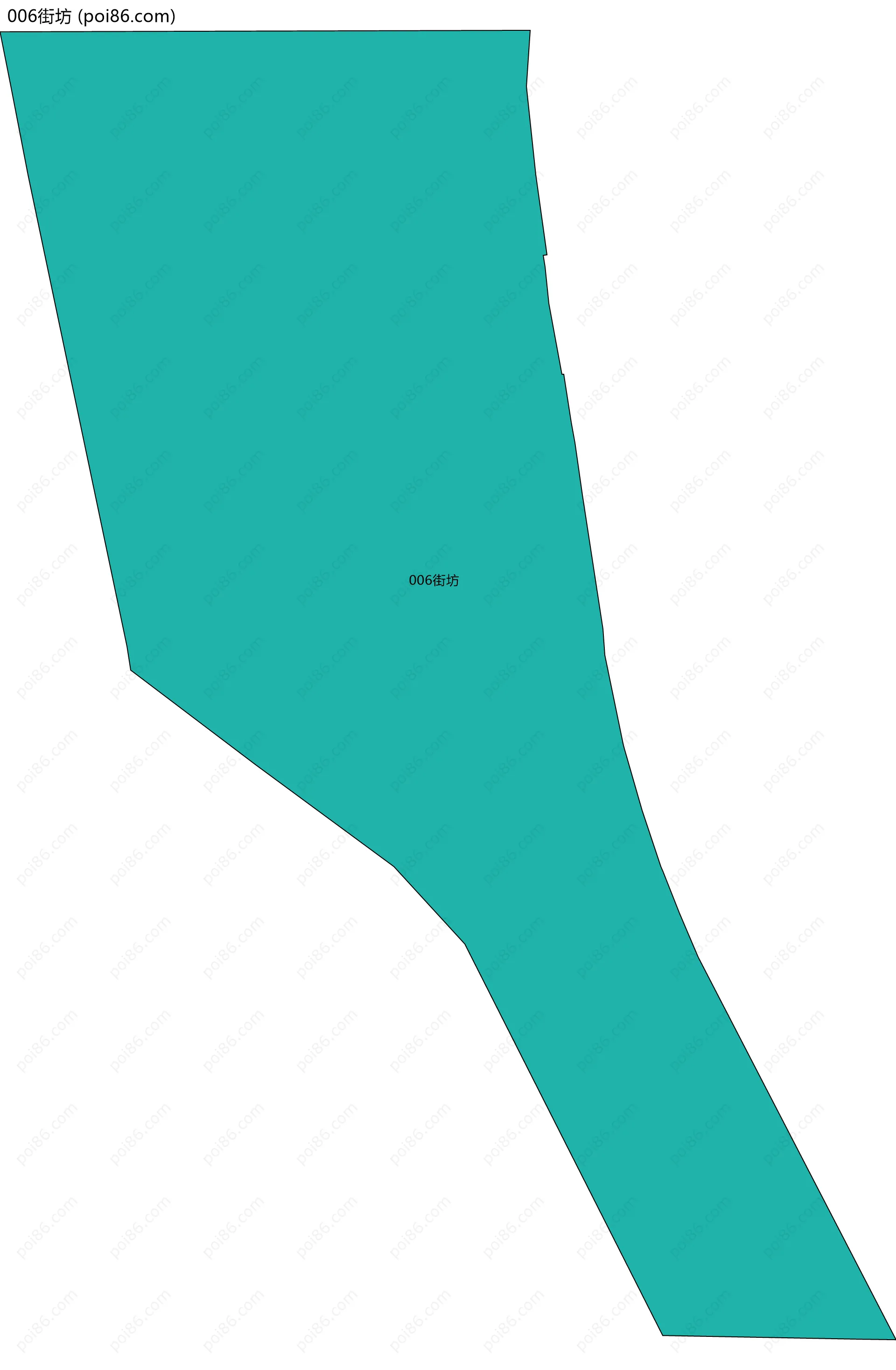 006街坊边界地图