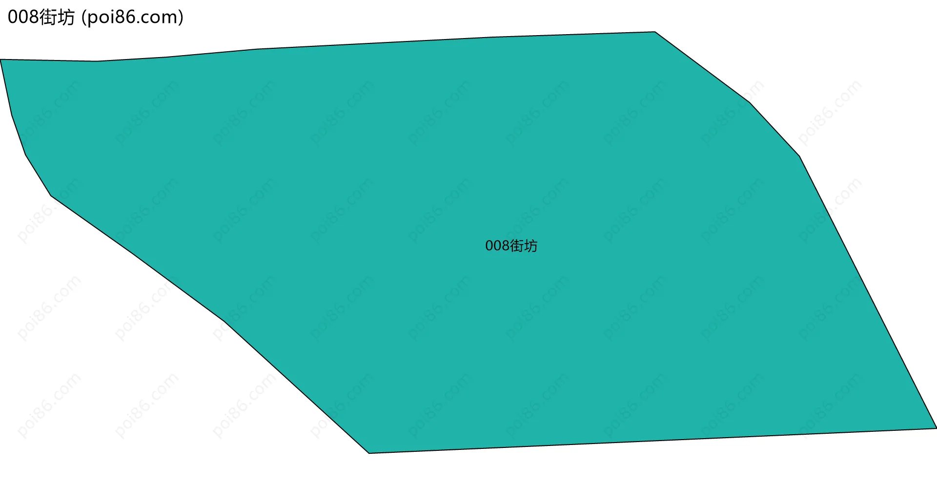 008街坊边界地图