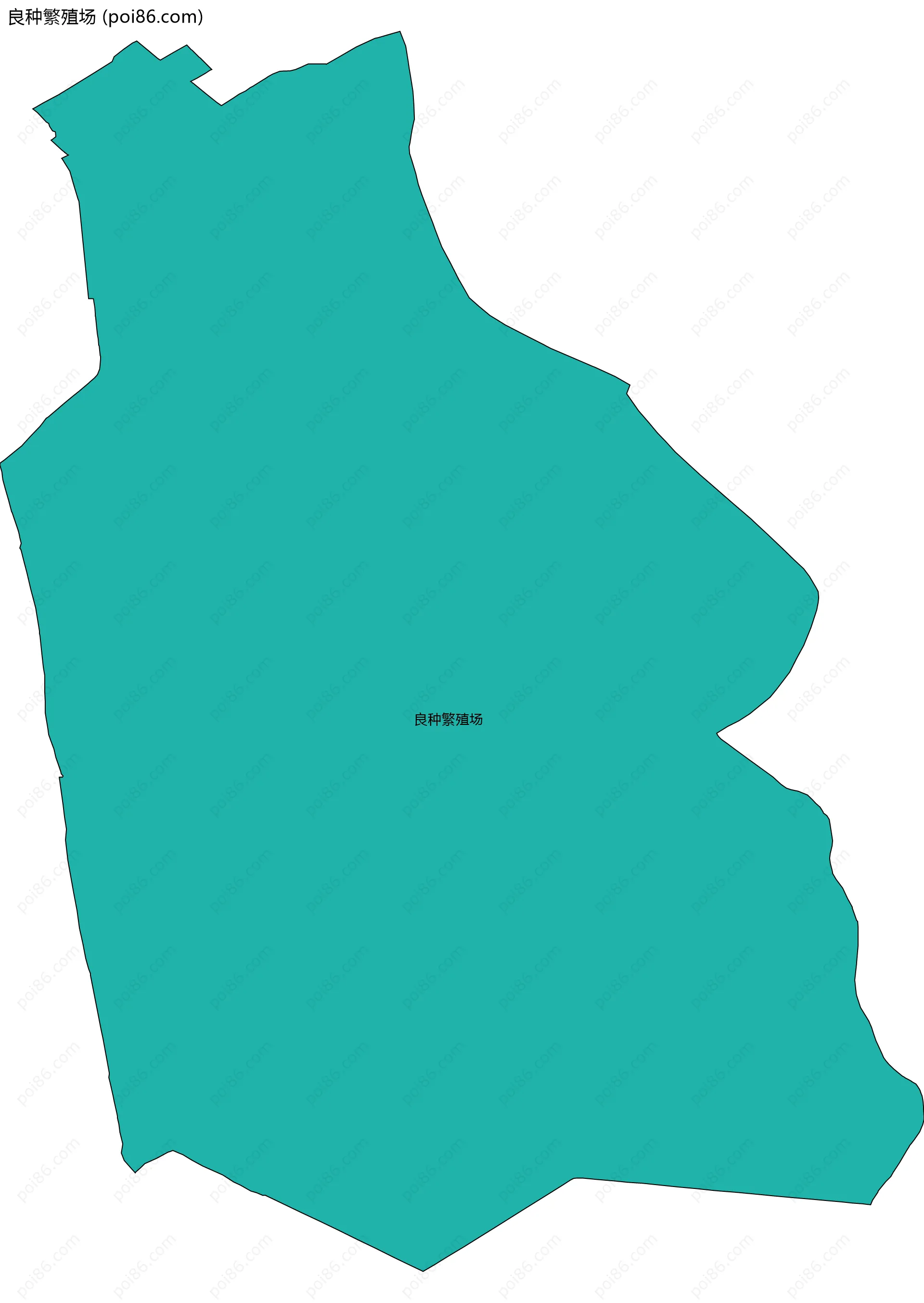 良种繁殖场边界地图