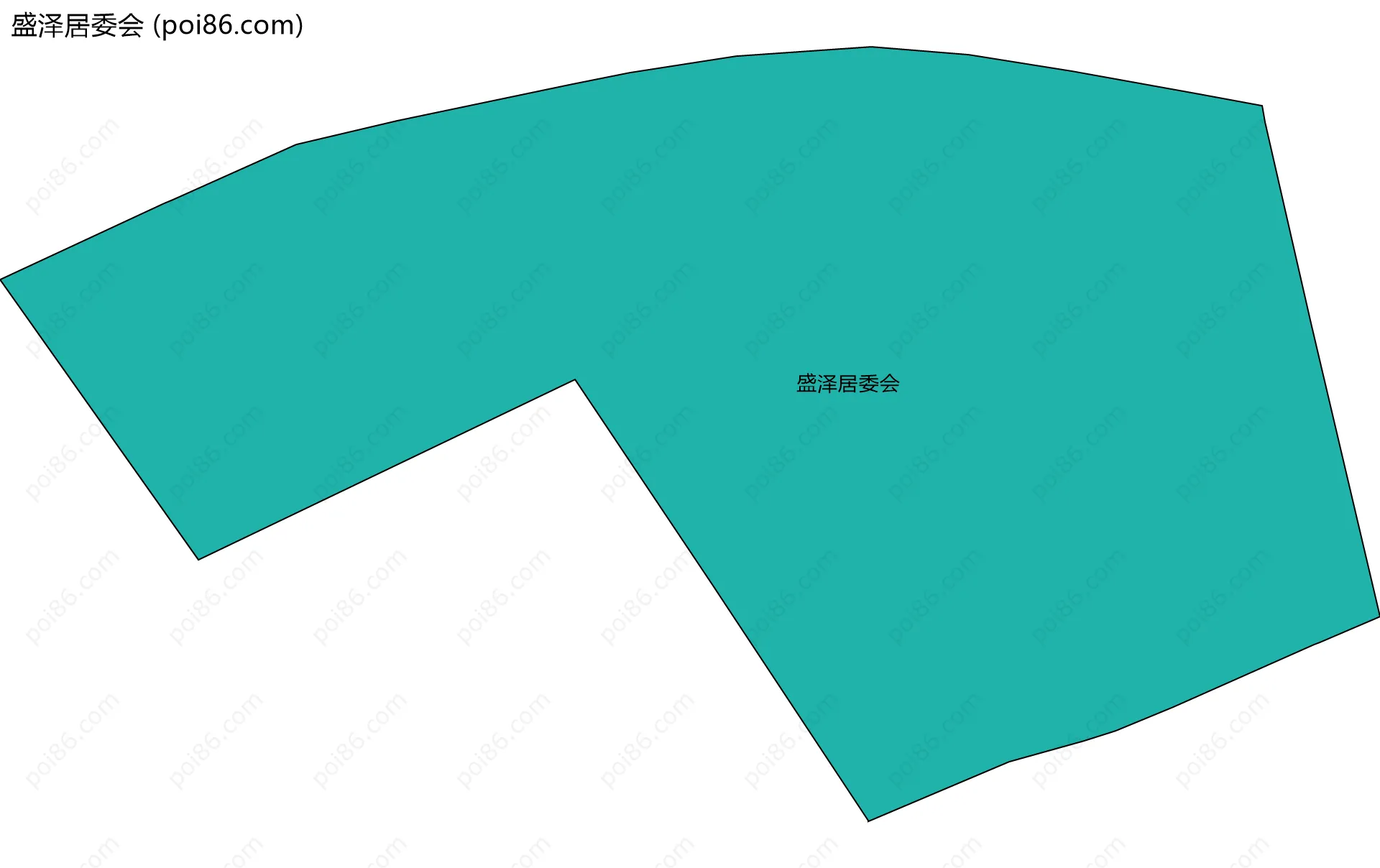 盛泽居委会边界地图