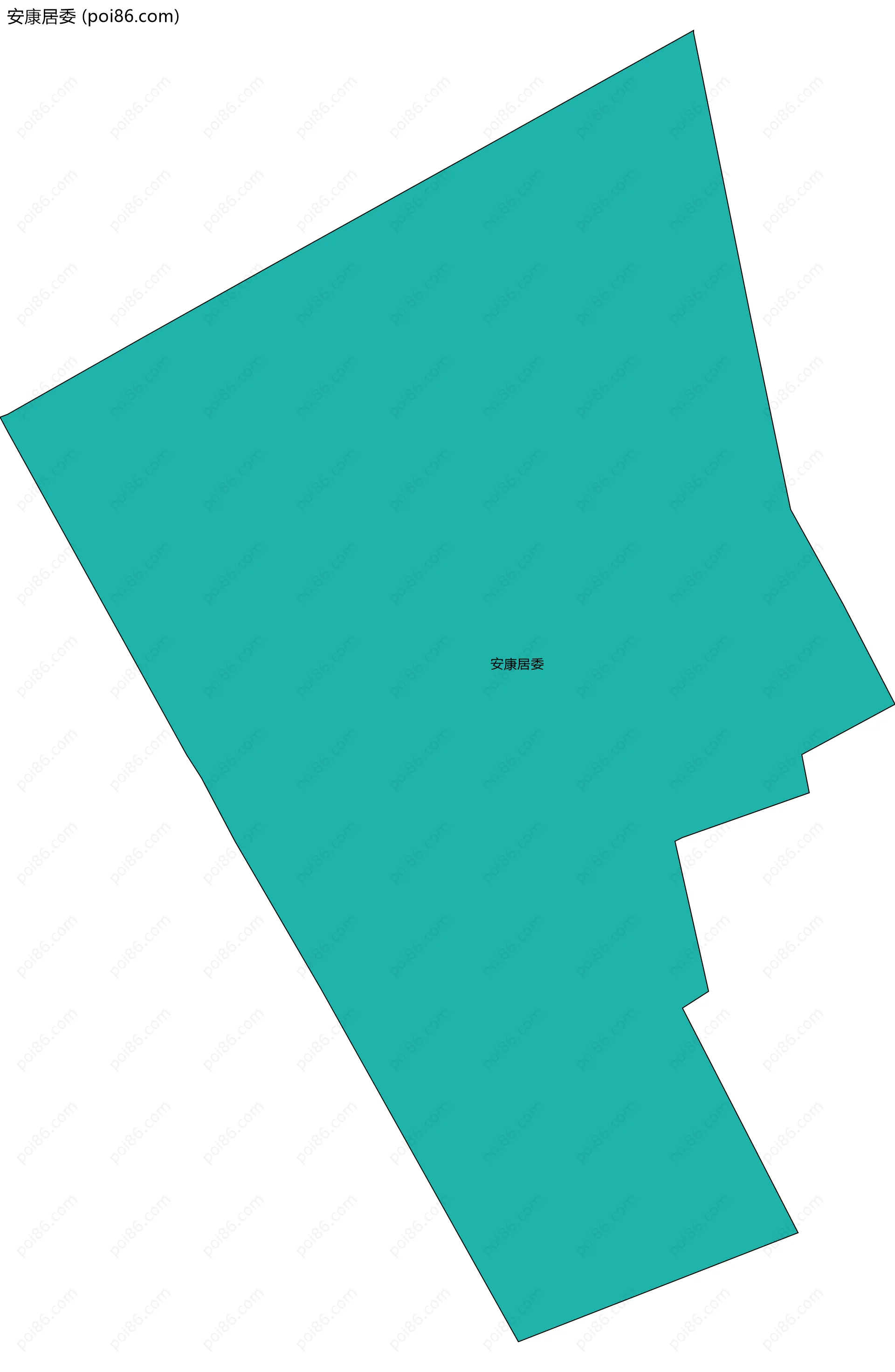 安康居委边界地图