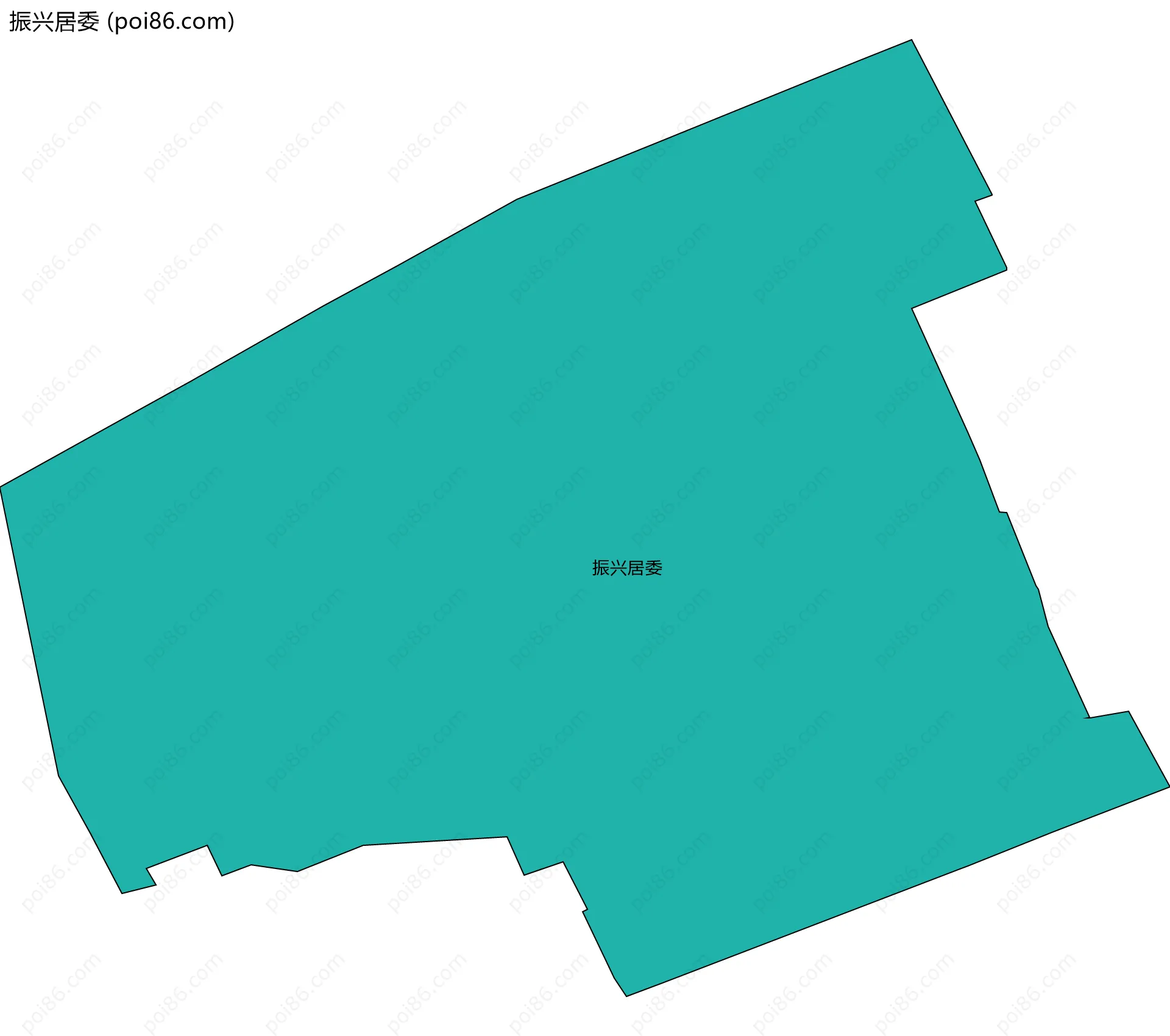 振兴居委边界地图