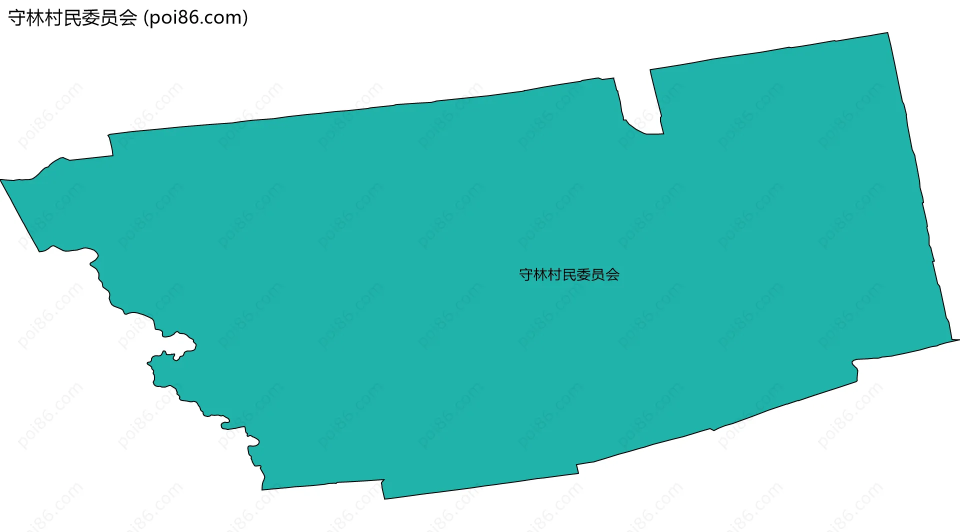 守林村民委员会边界地图