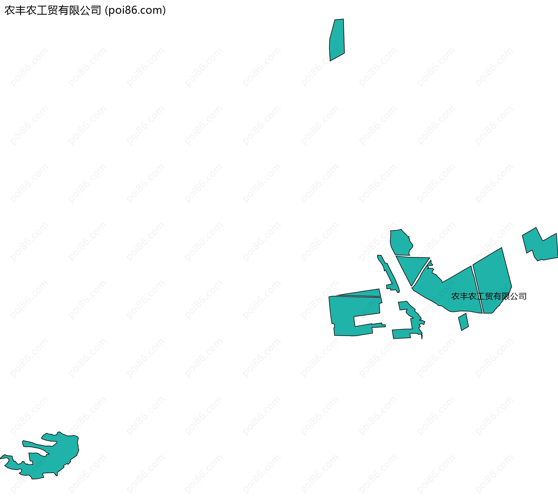 农丰农工贸有限公司边界地图