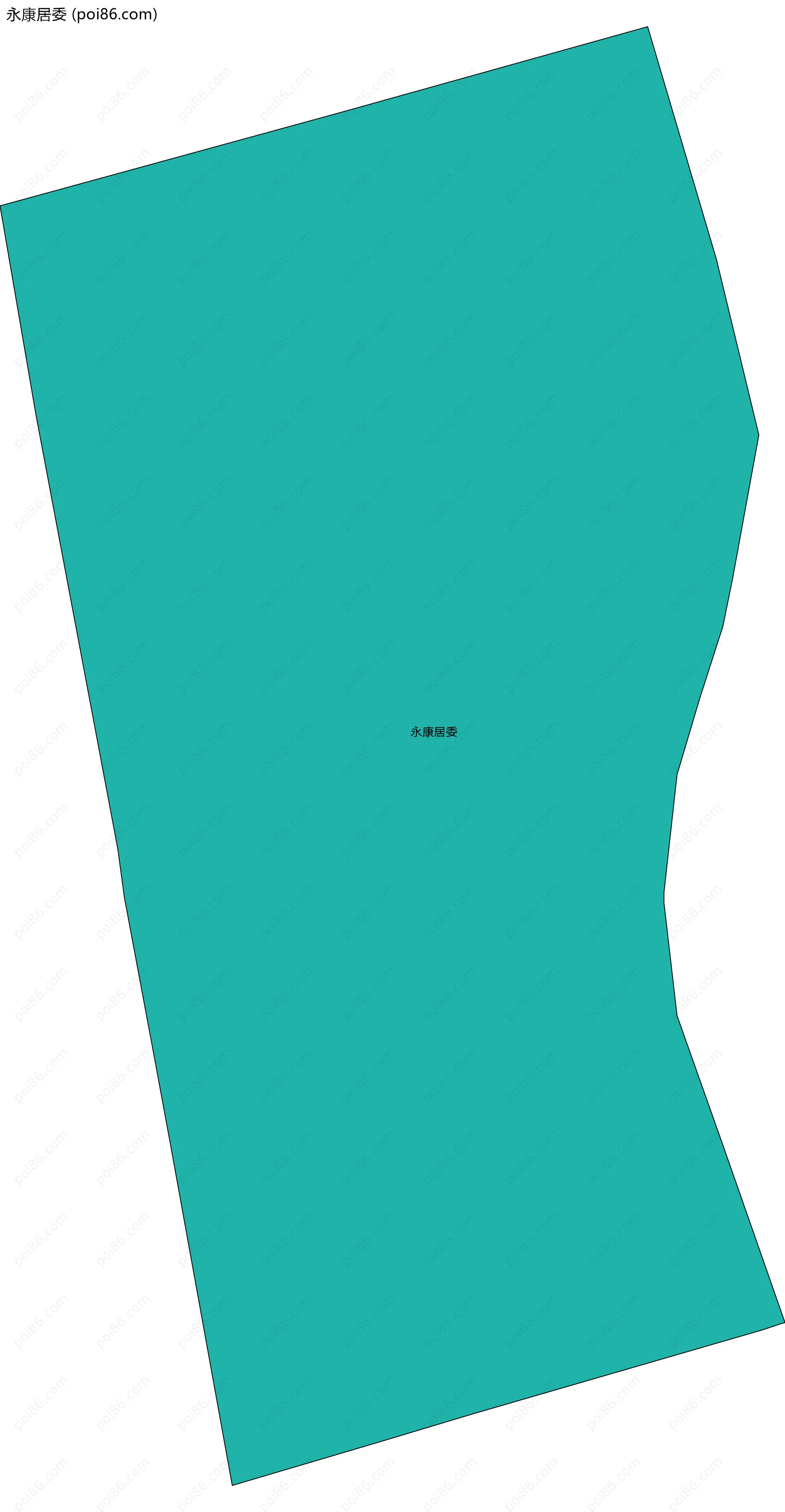 永康居委边界地图