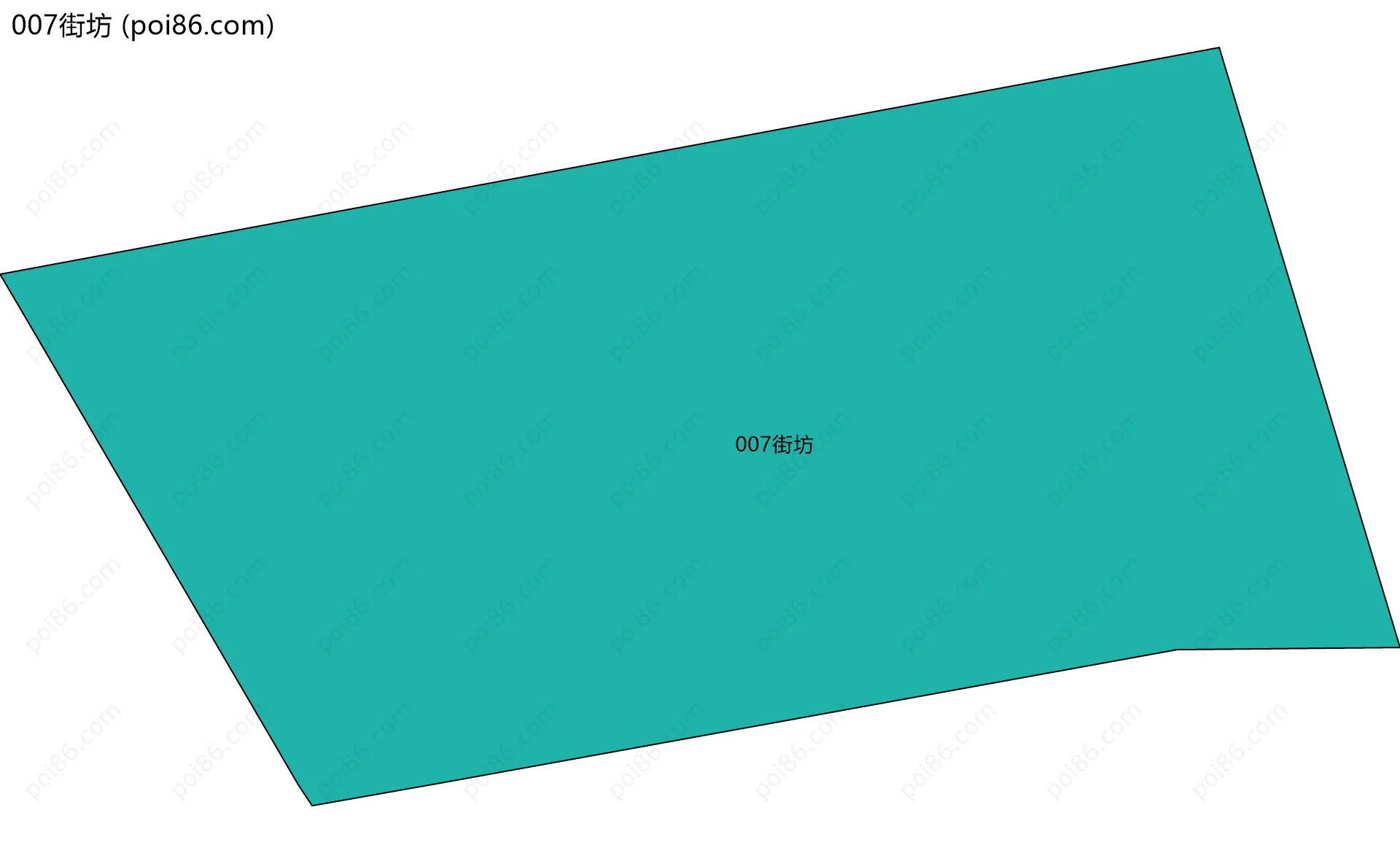007街坊边界地图