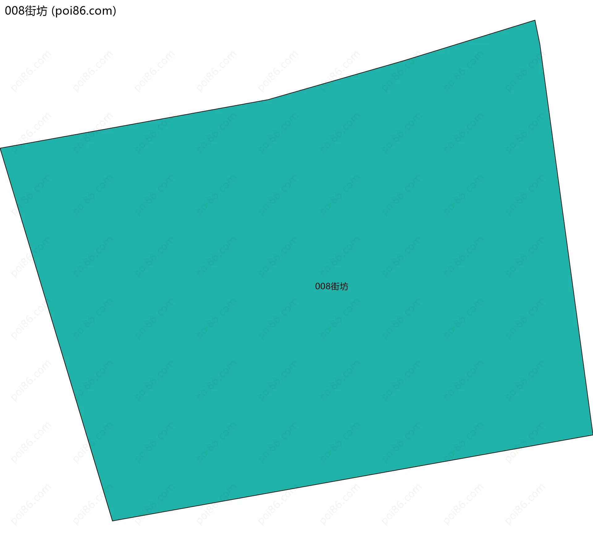 008街坊边界地图