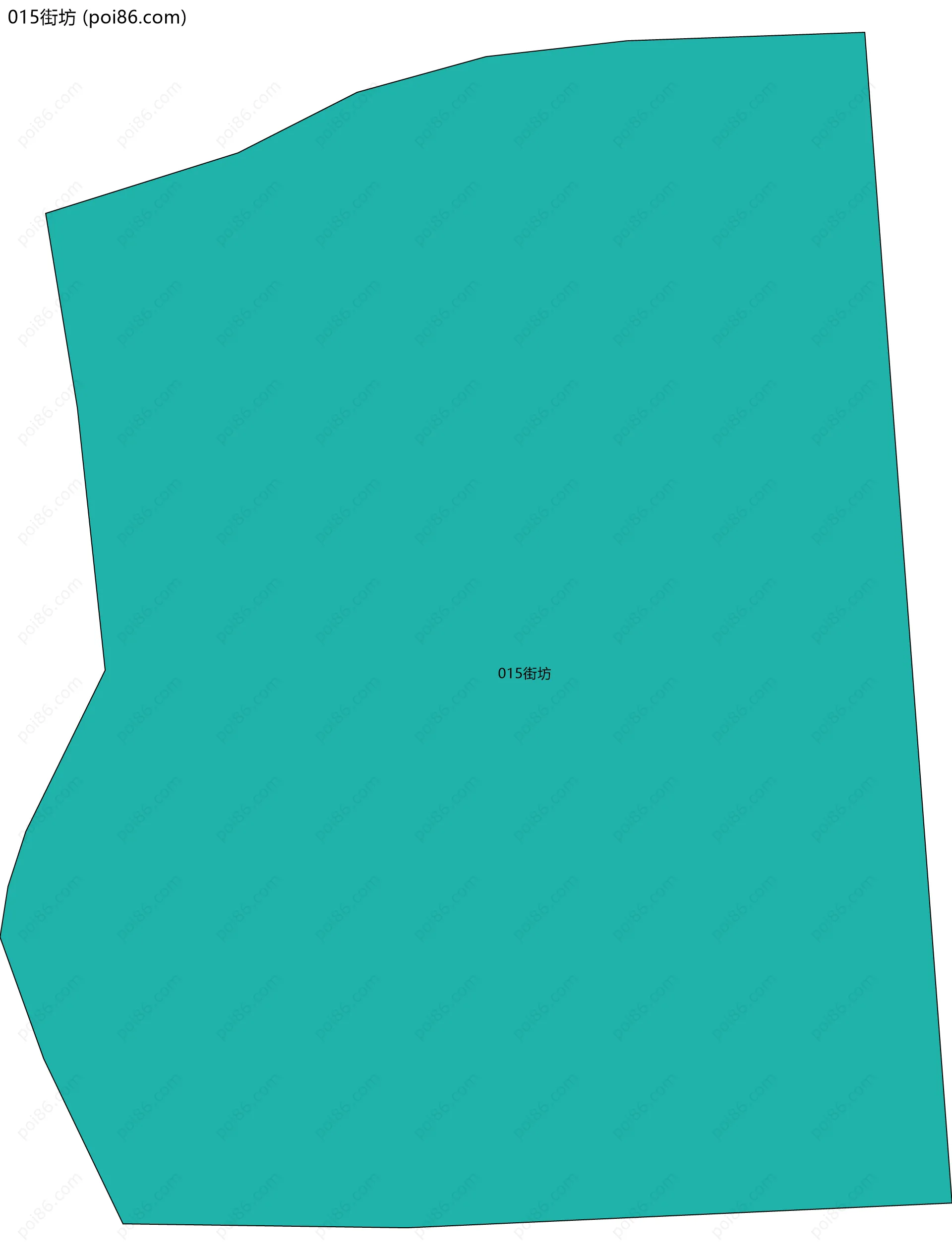 015街坊边界地图