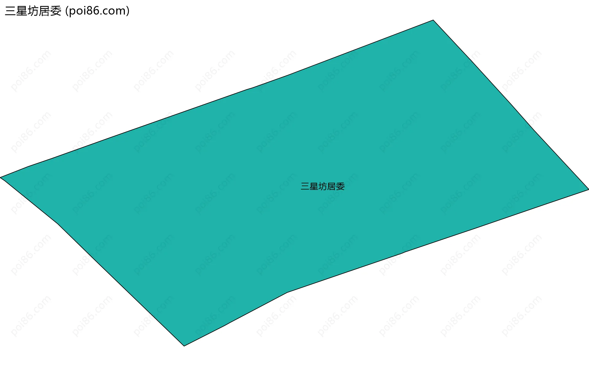 三星坊居委边界地图