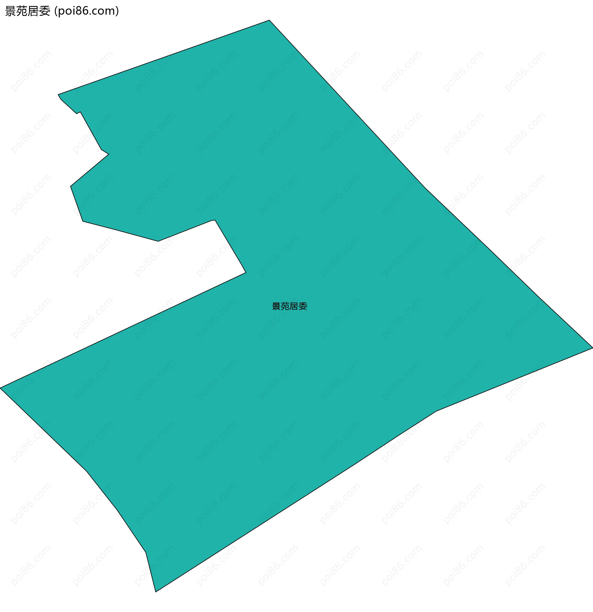 景苑居委边界地图