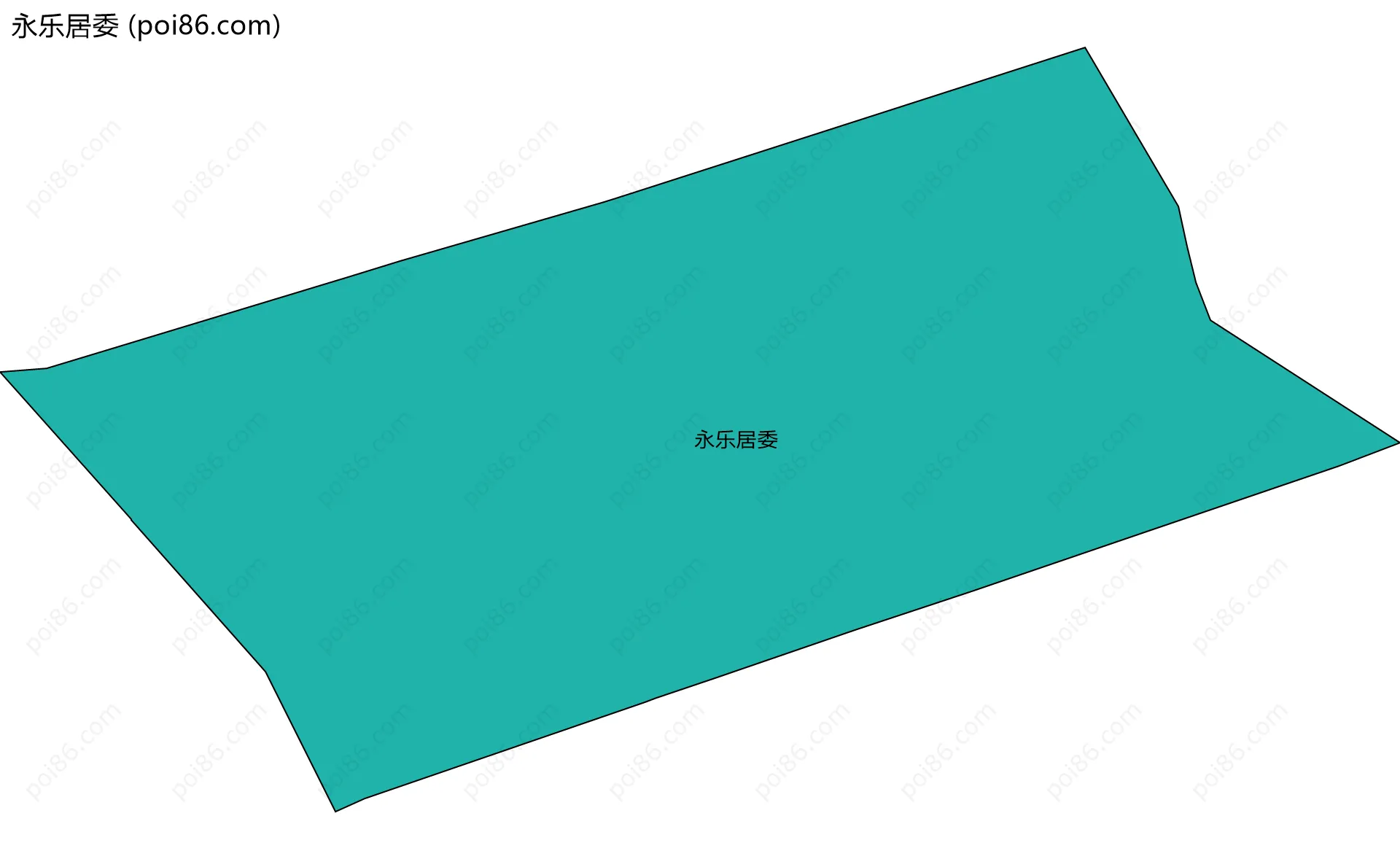 永乐居委边界地图