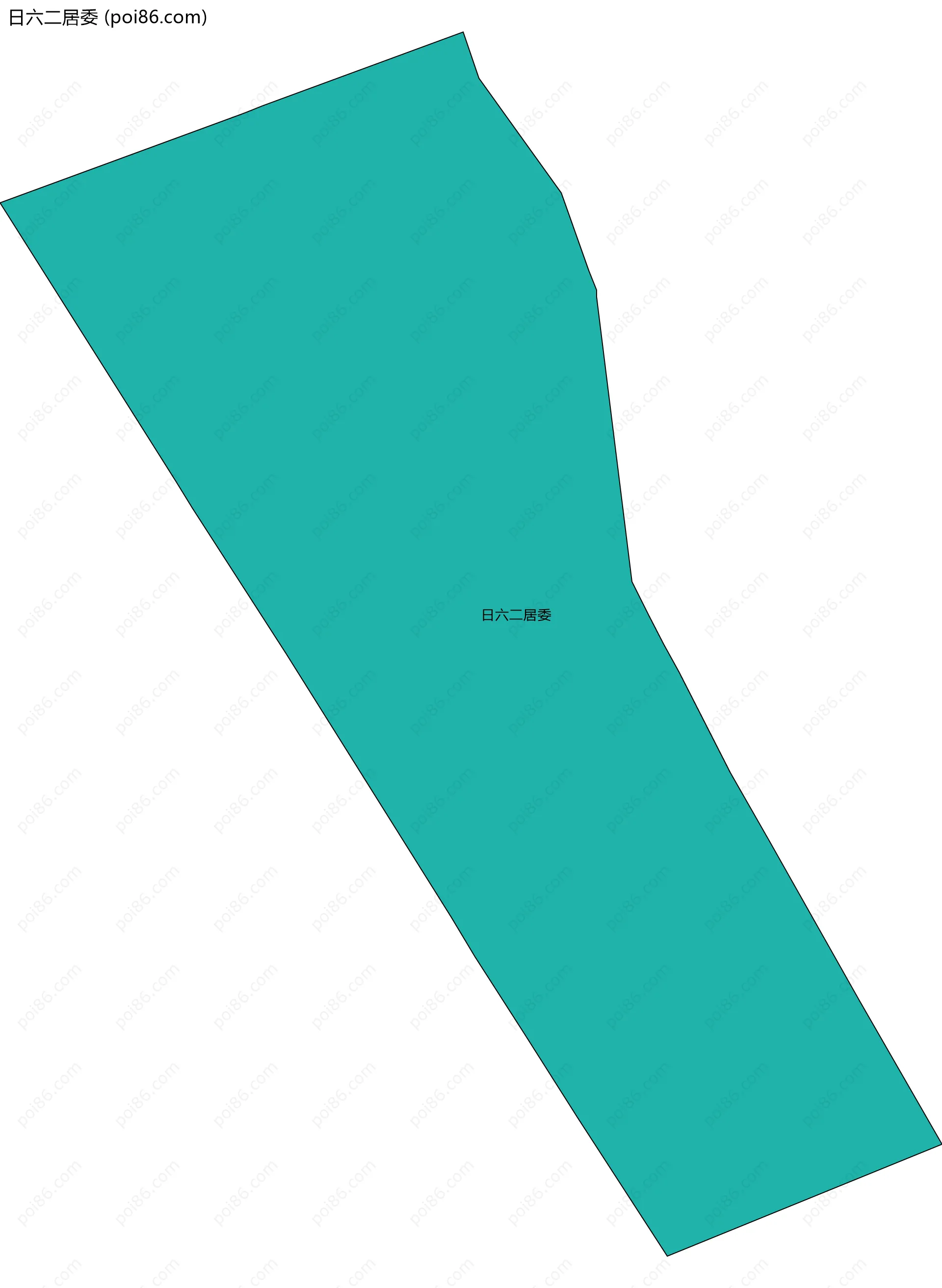 日六二居委边界地图