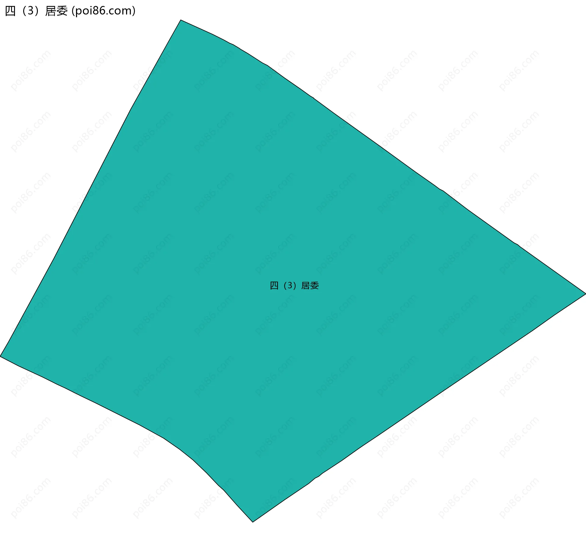 四（3）居委边界地图