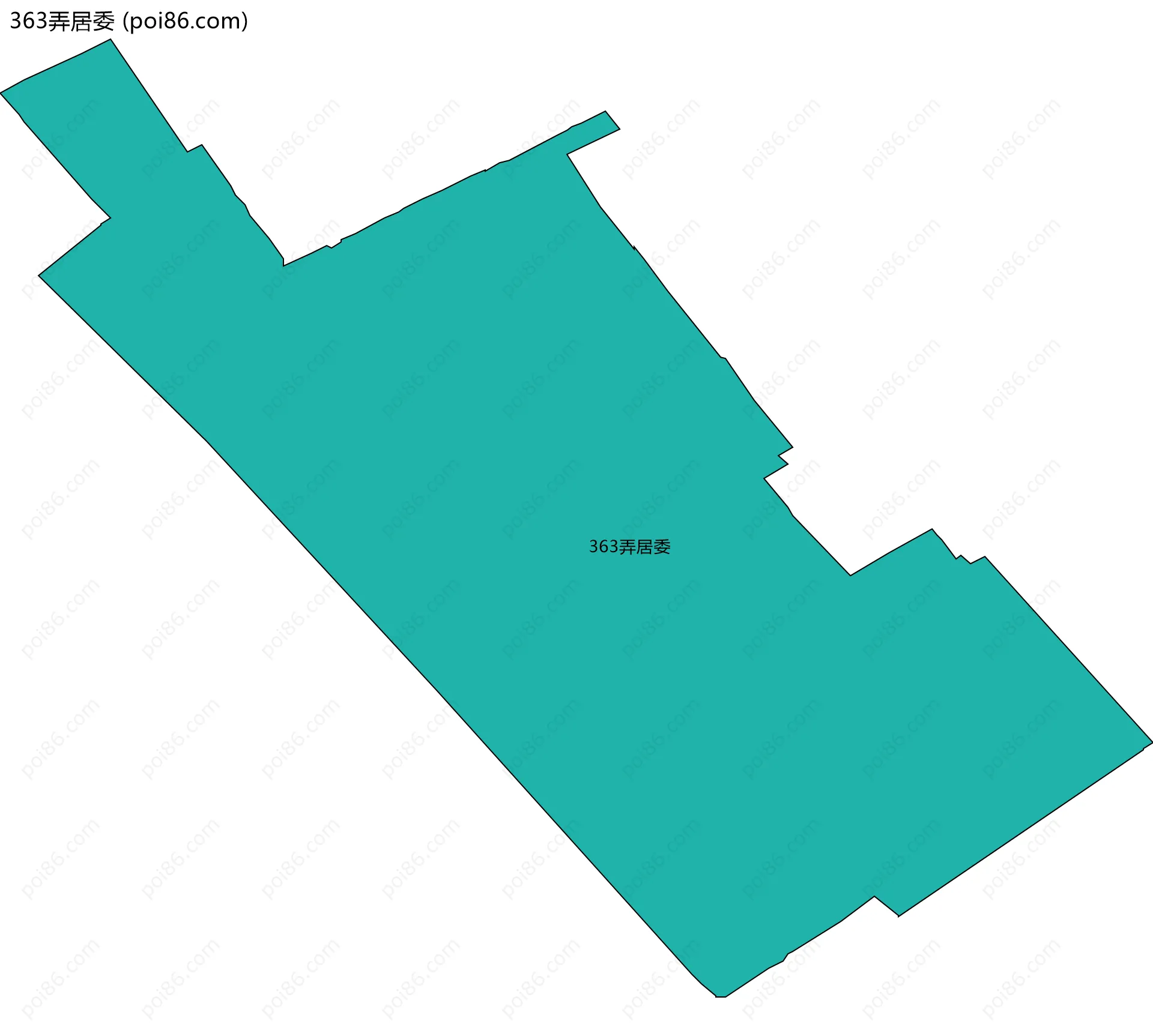 363弄居委边界地图