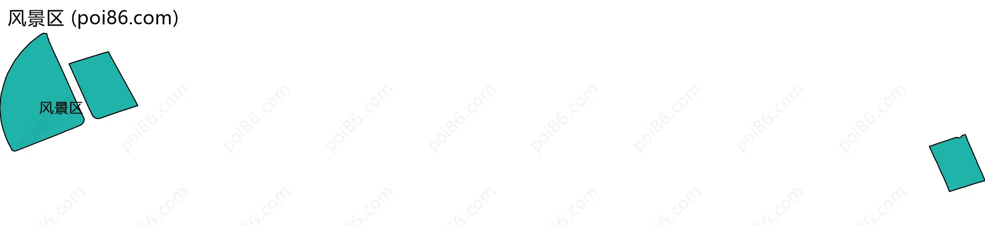 风景区边界地图