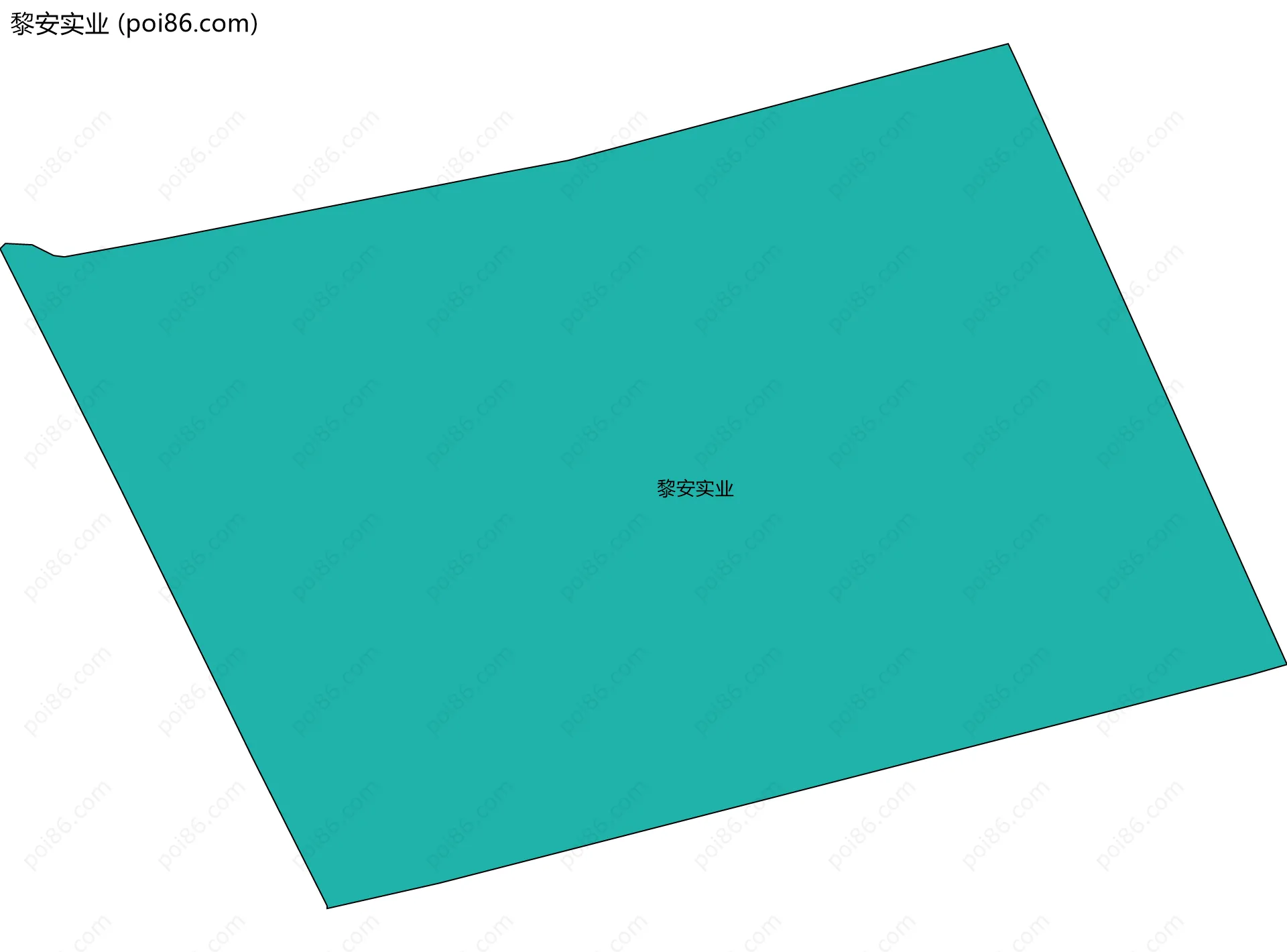 黎安实业边界地图