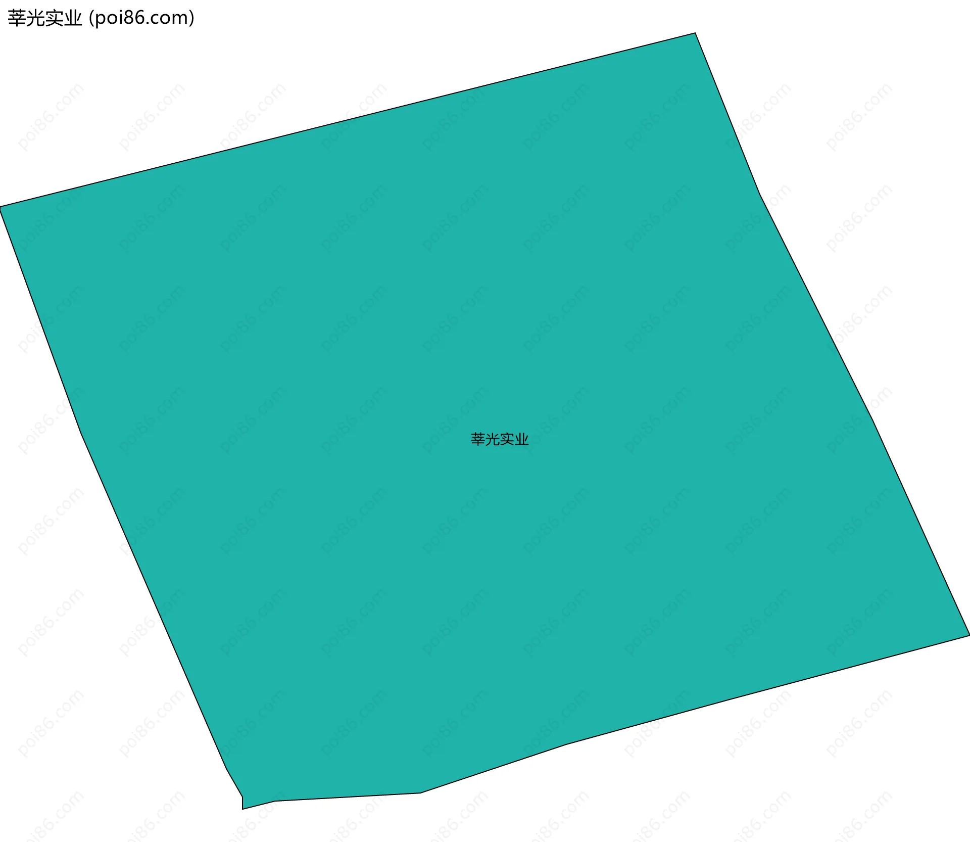 莘光实业边界地图