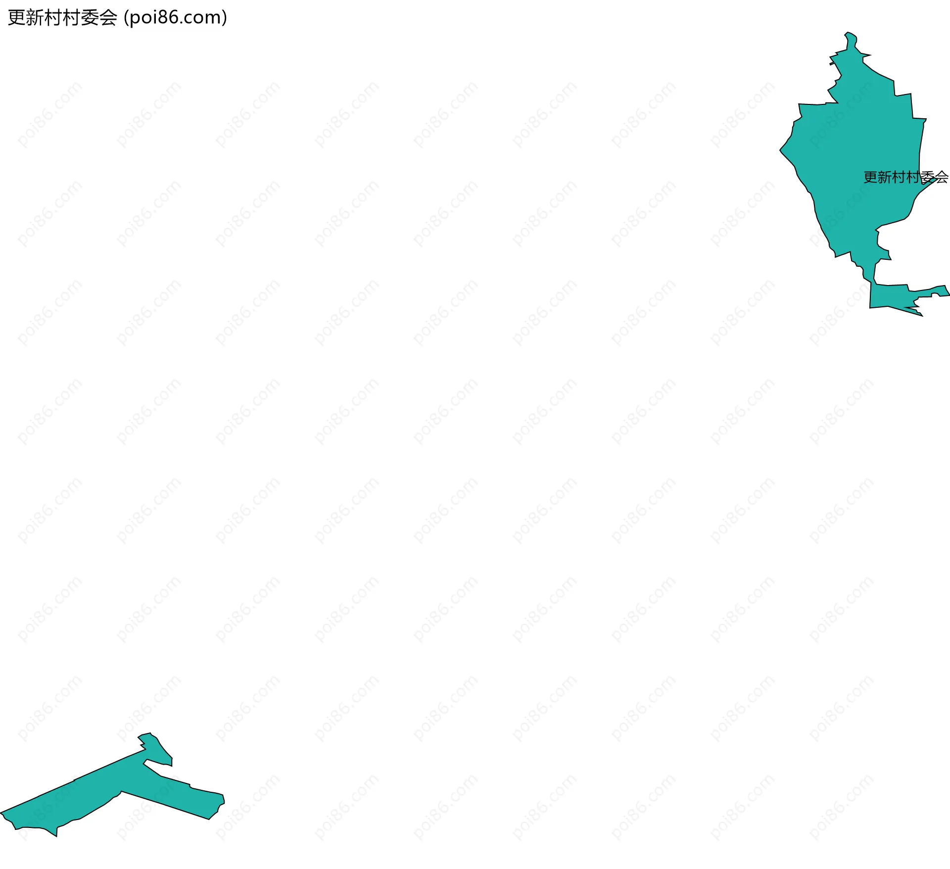 更新村村委会边界地图