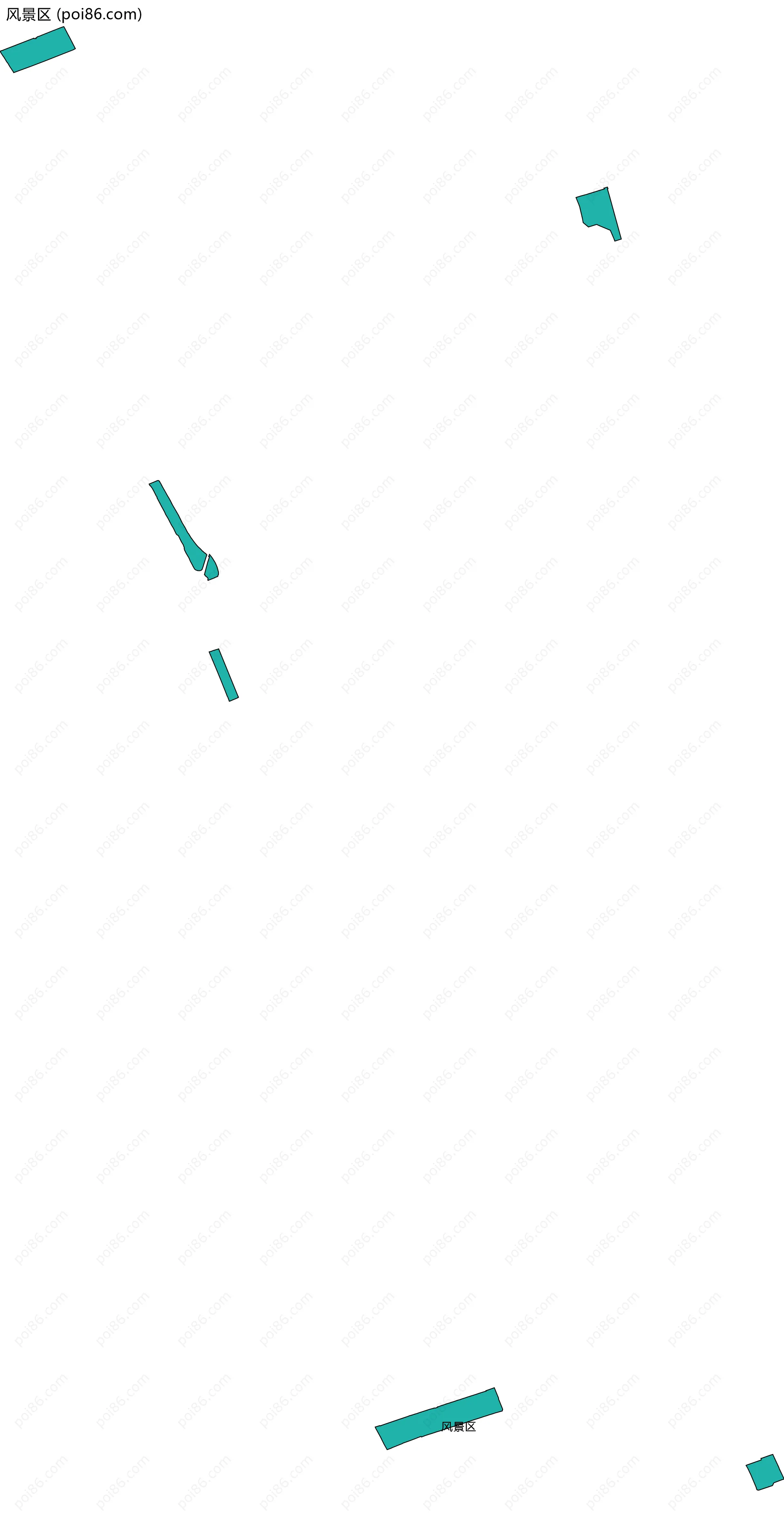 风景区边界地图