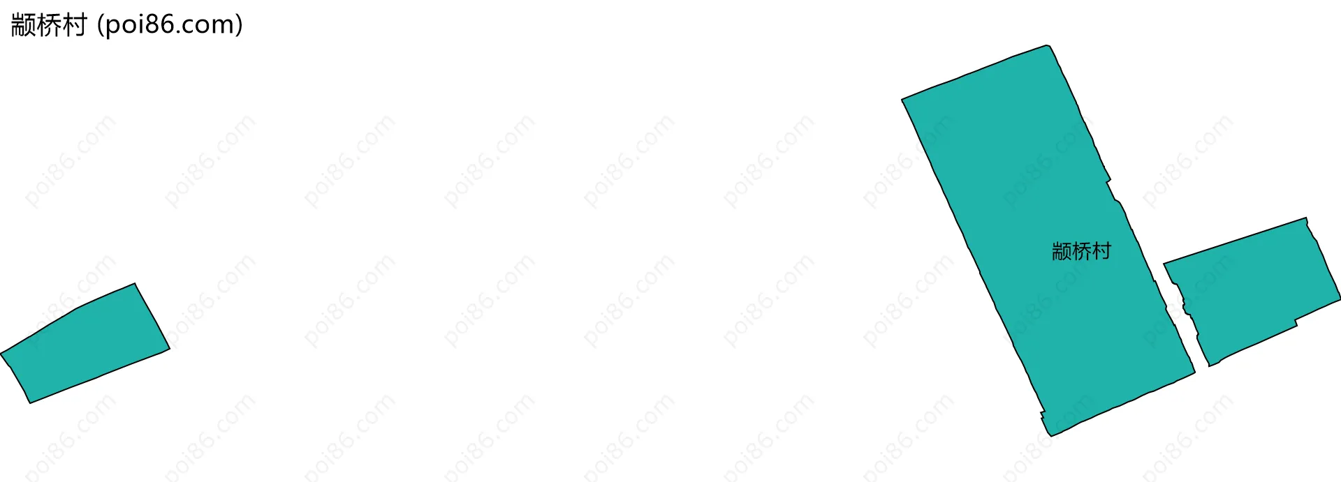 颛桥村边界地图