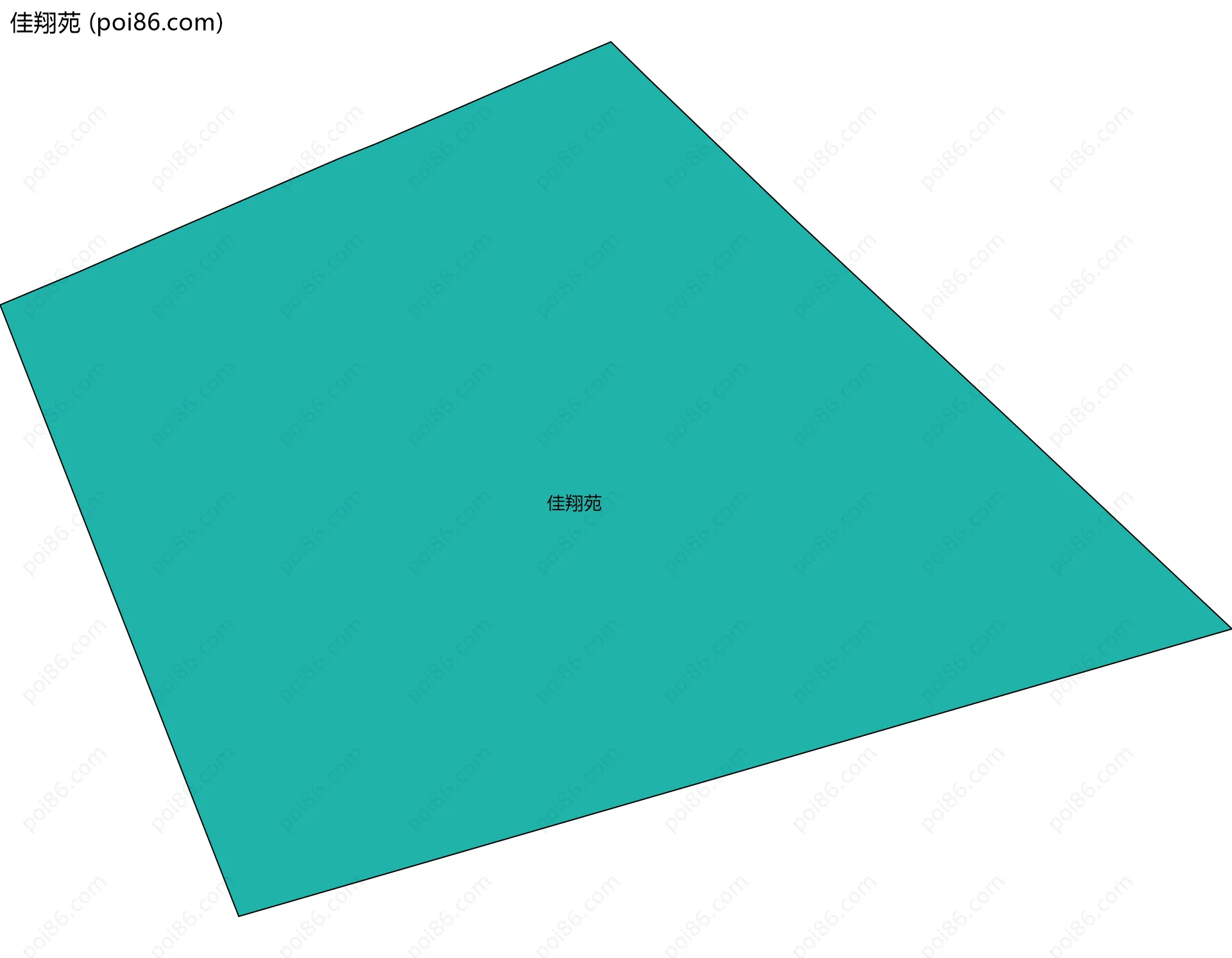 佳翔苑边界地图