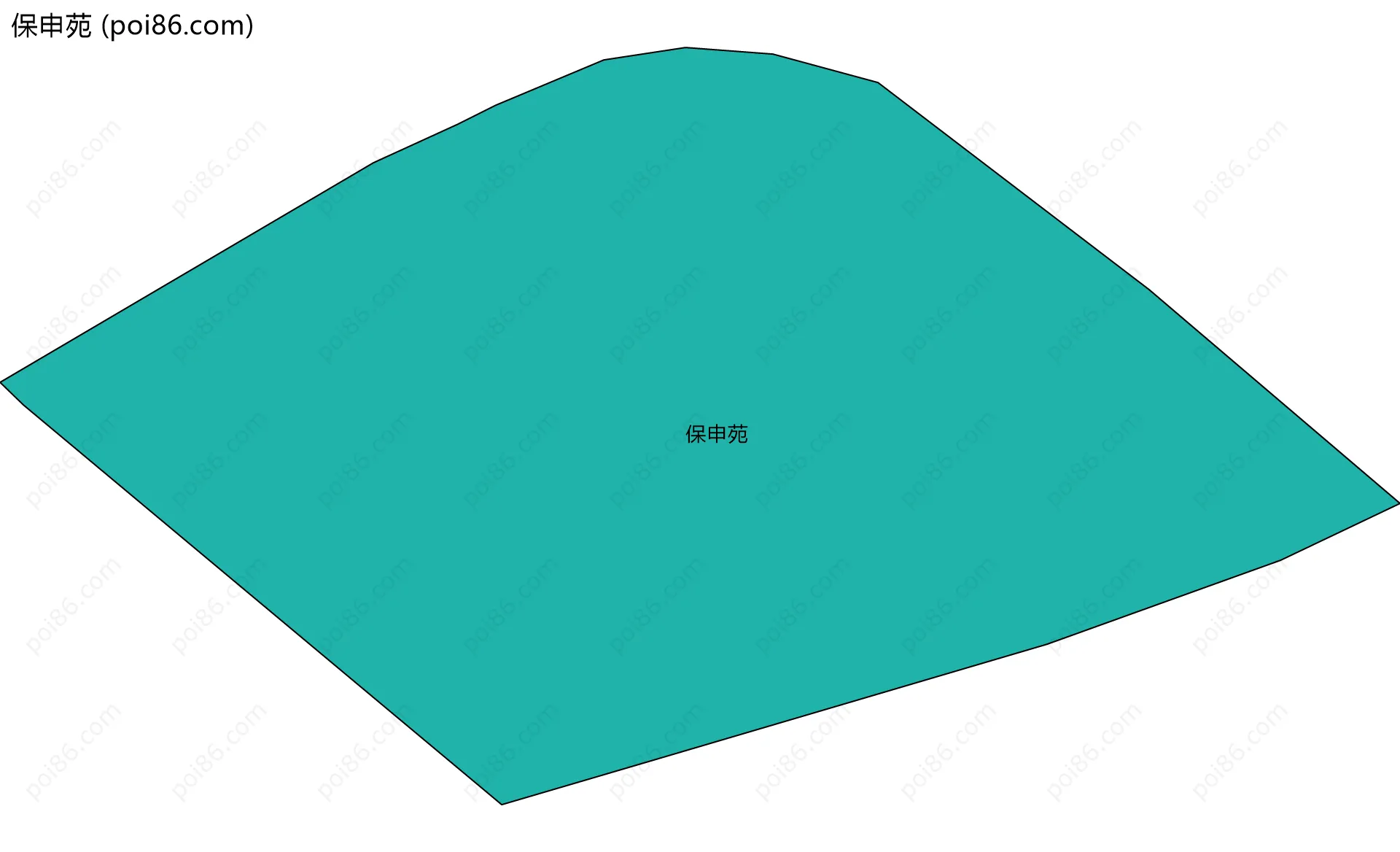 保申苑边界地图