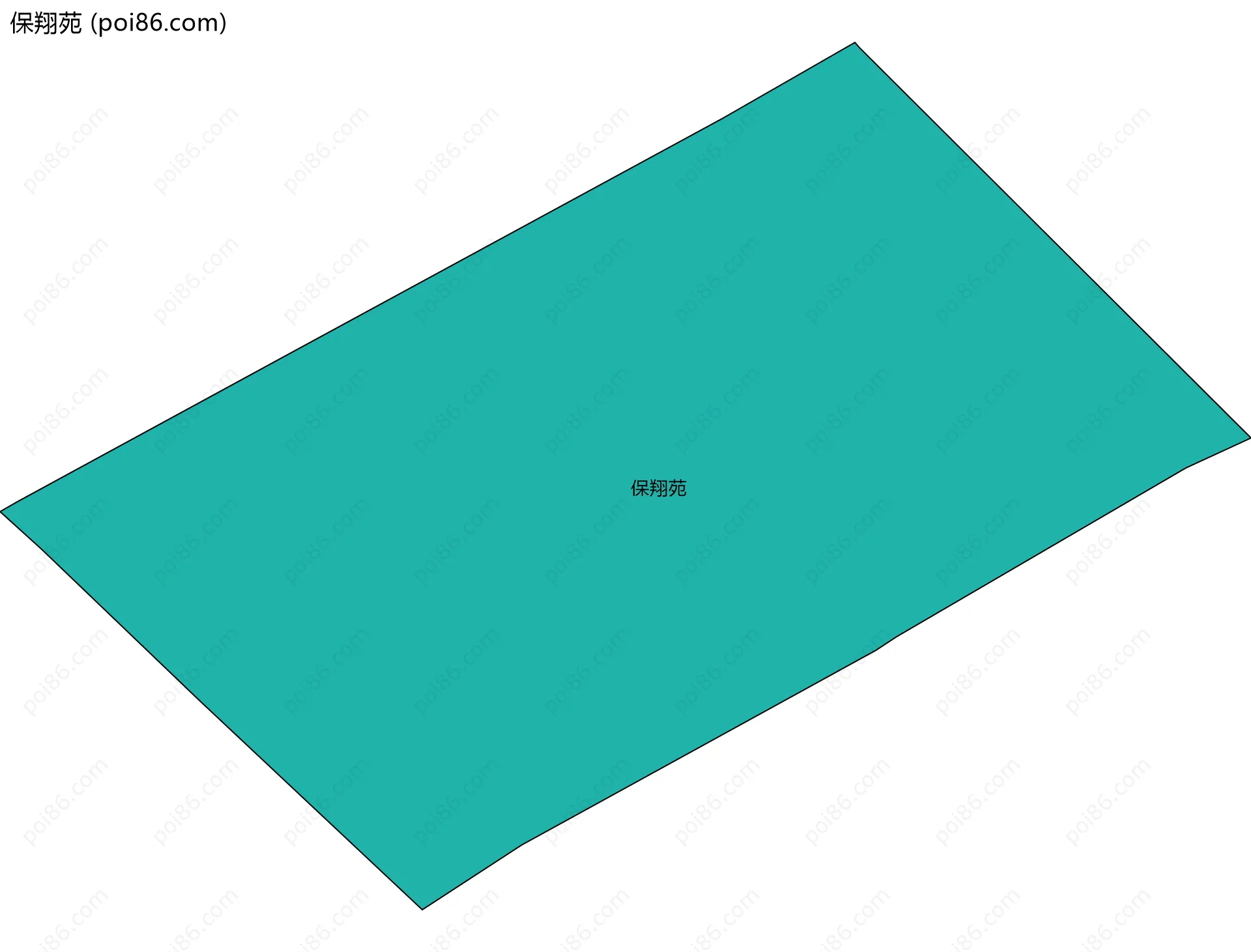 保翔苑边界地图