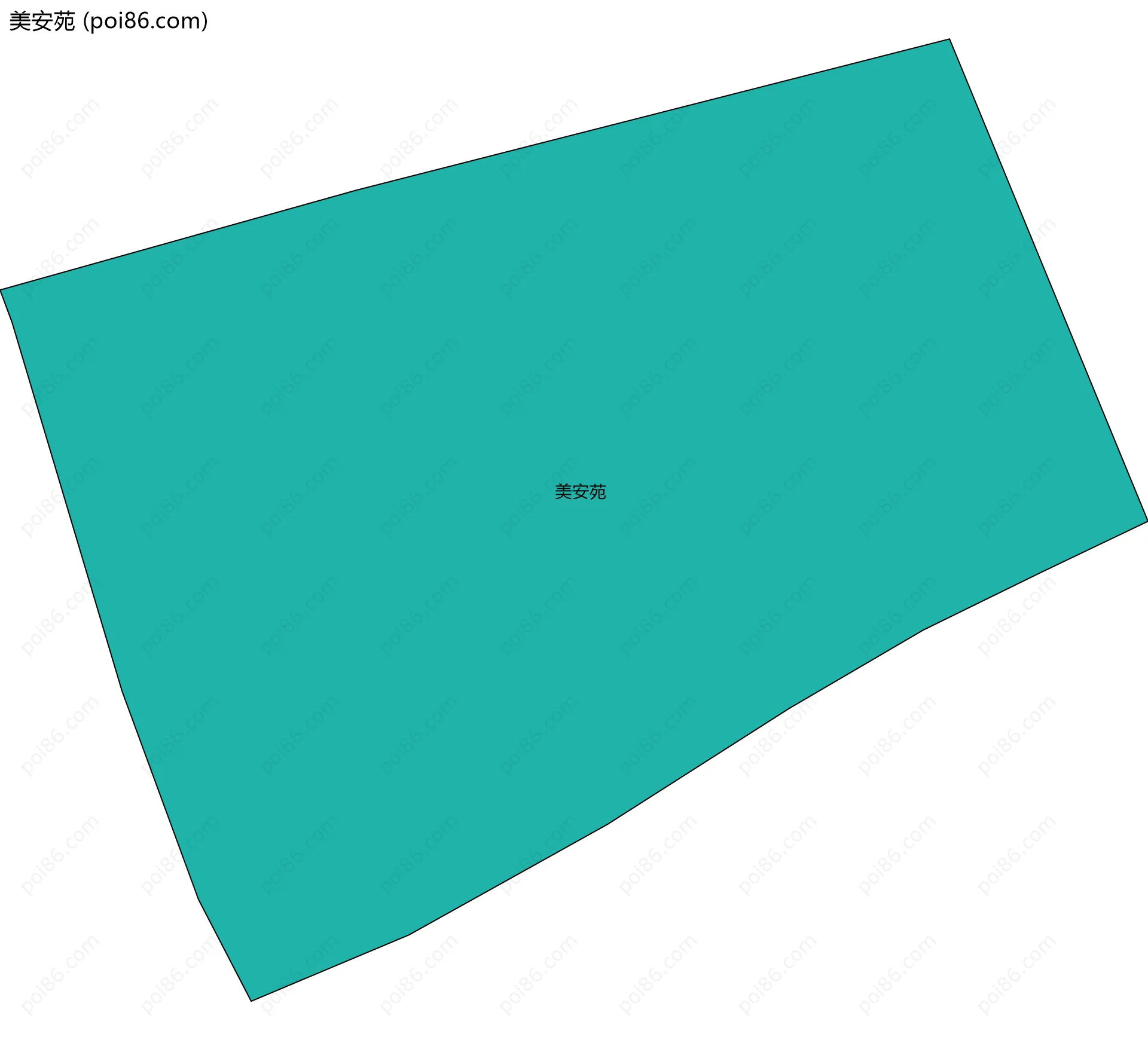 美安苑边界地图