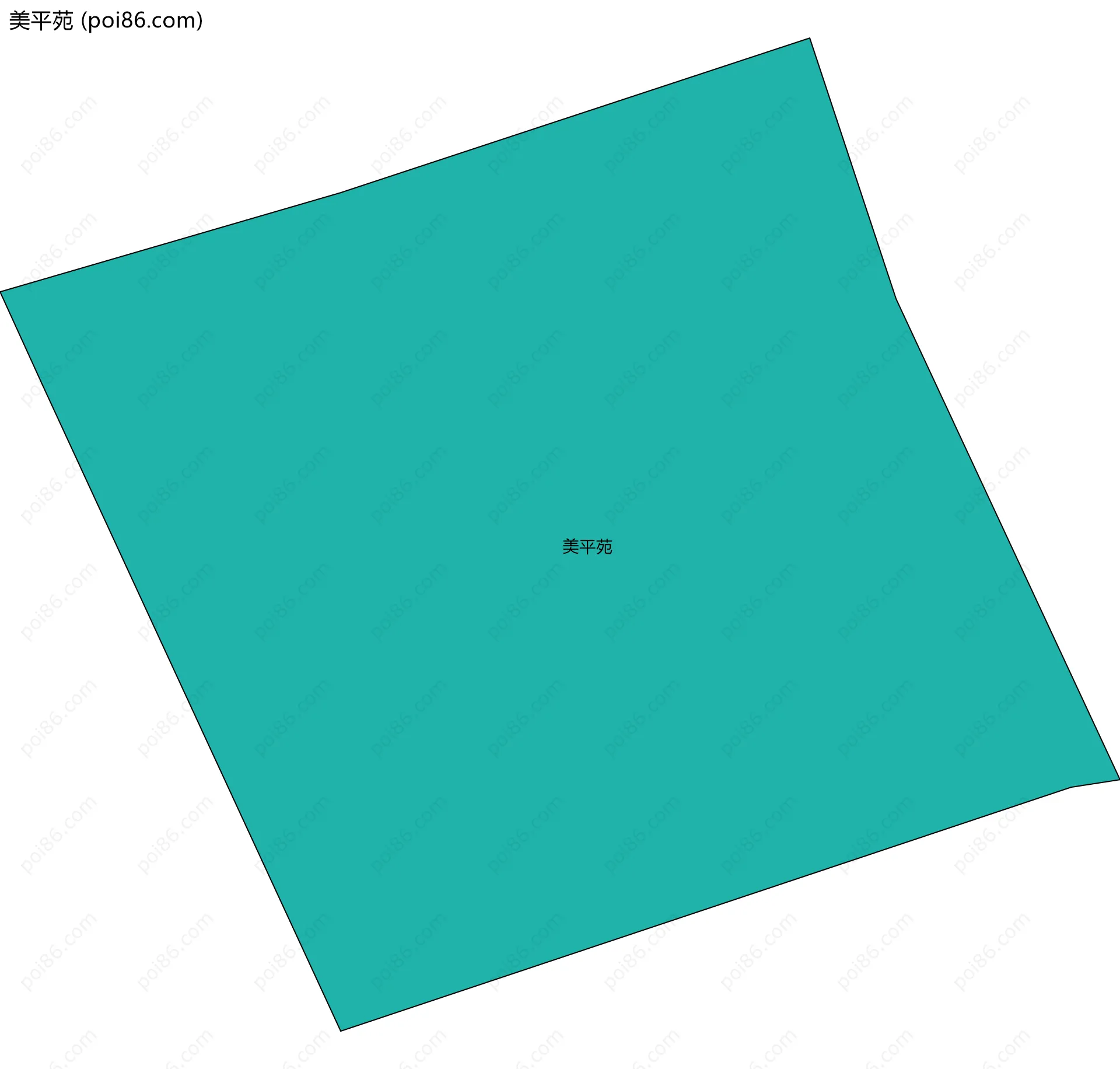 美平苑边界地图