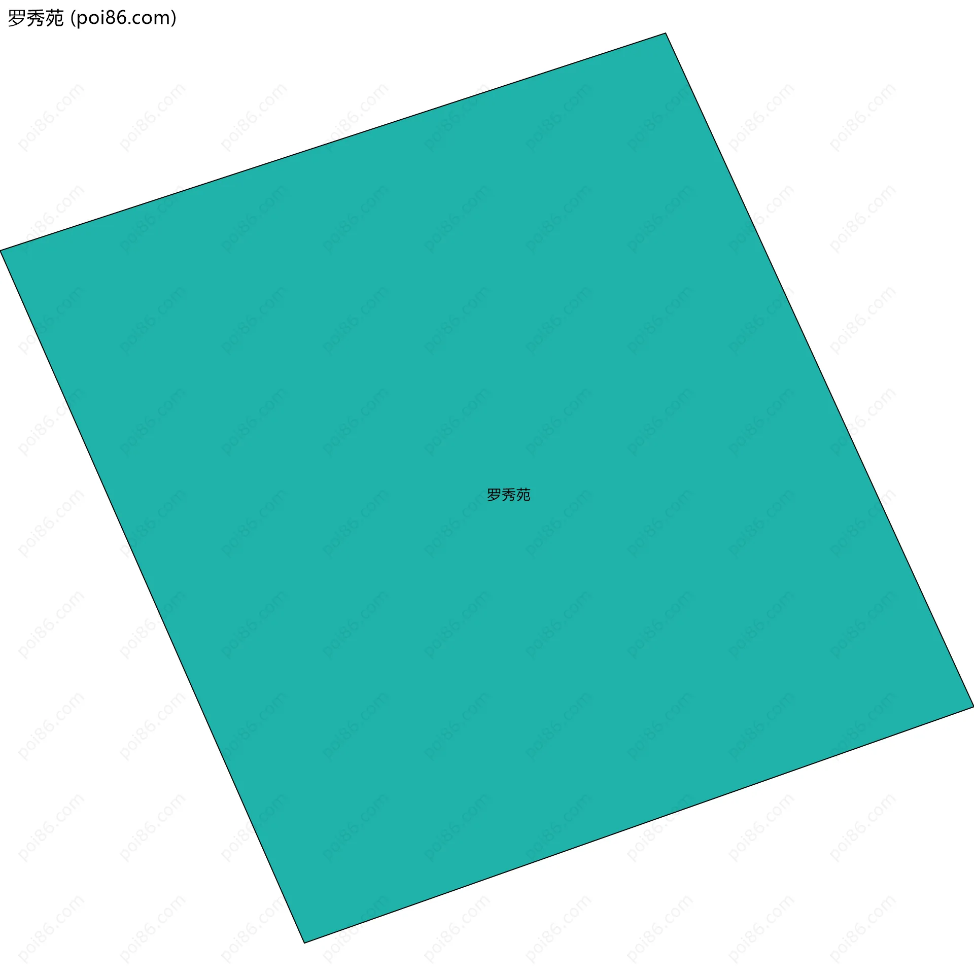 罗秀苑边界地图