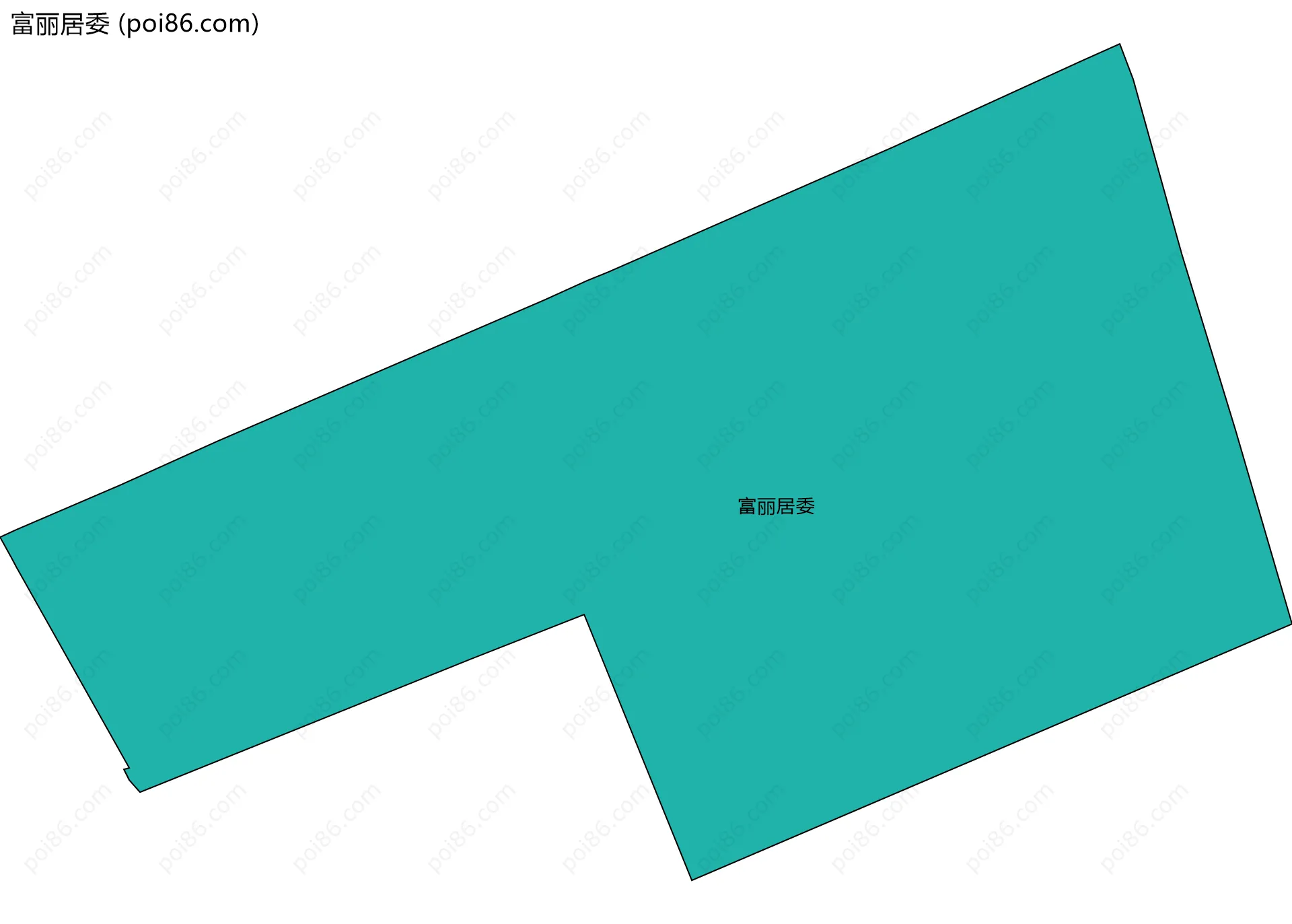 富丽居委边界地图