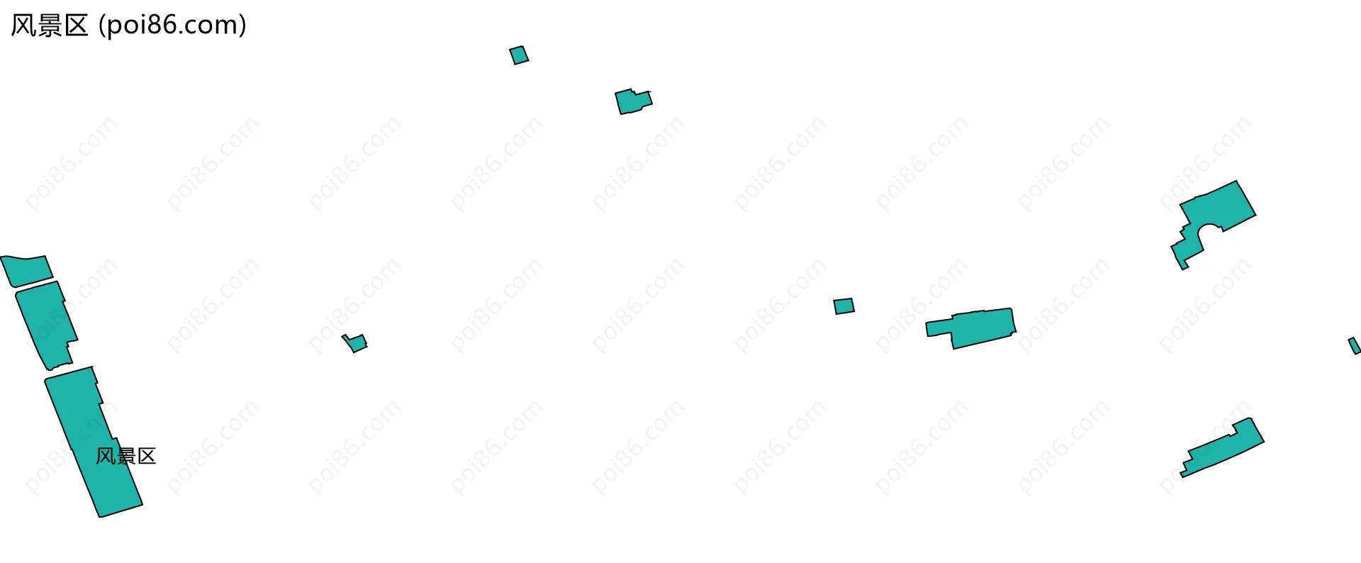 风景区边界地图