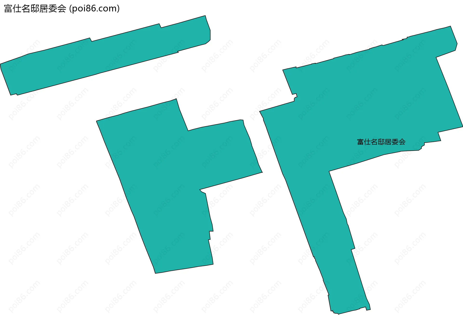 富仕名邸居委会边界地图