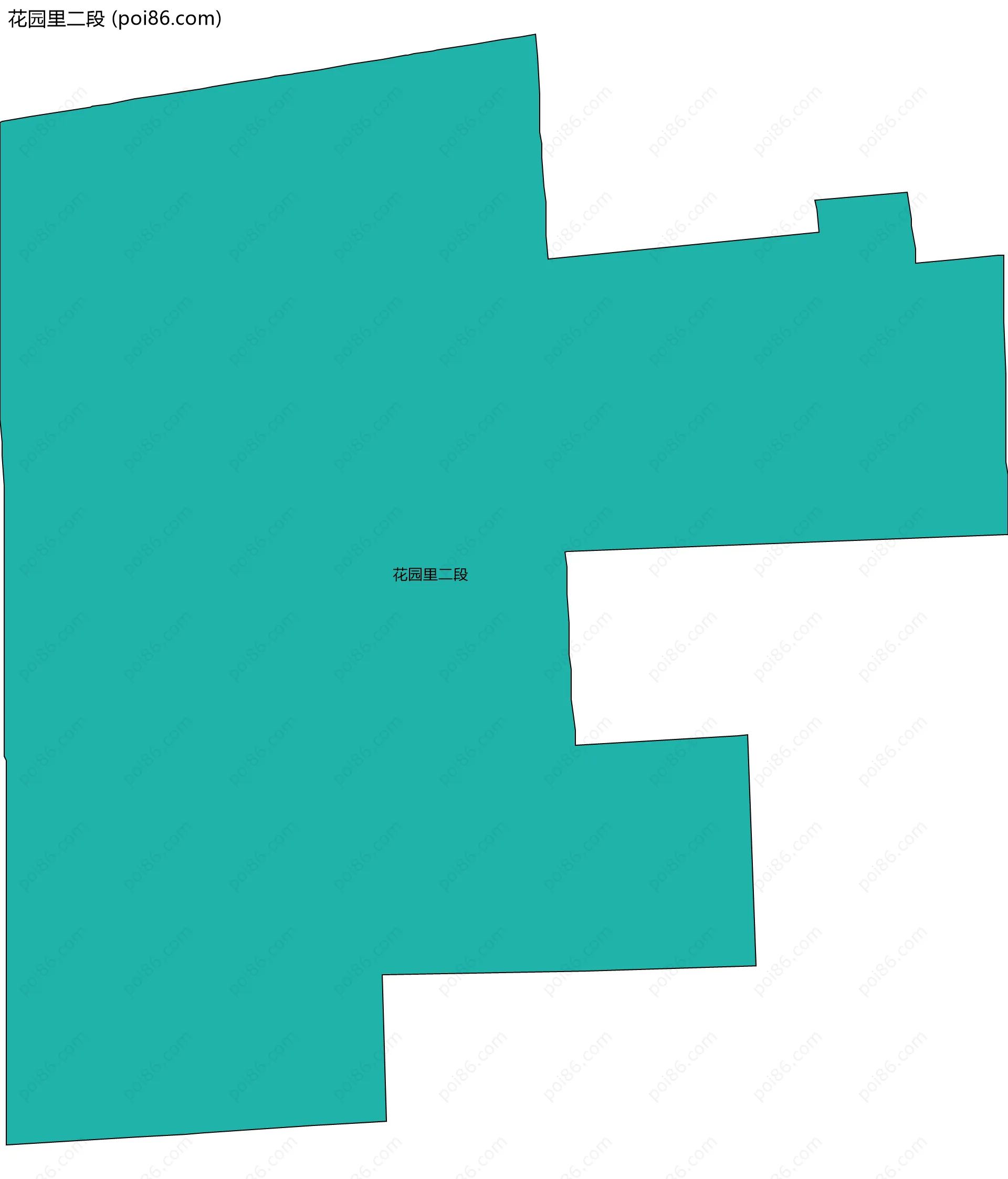 花园里二段边界地图